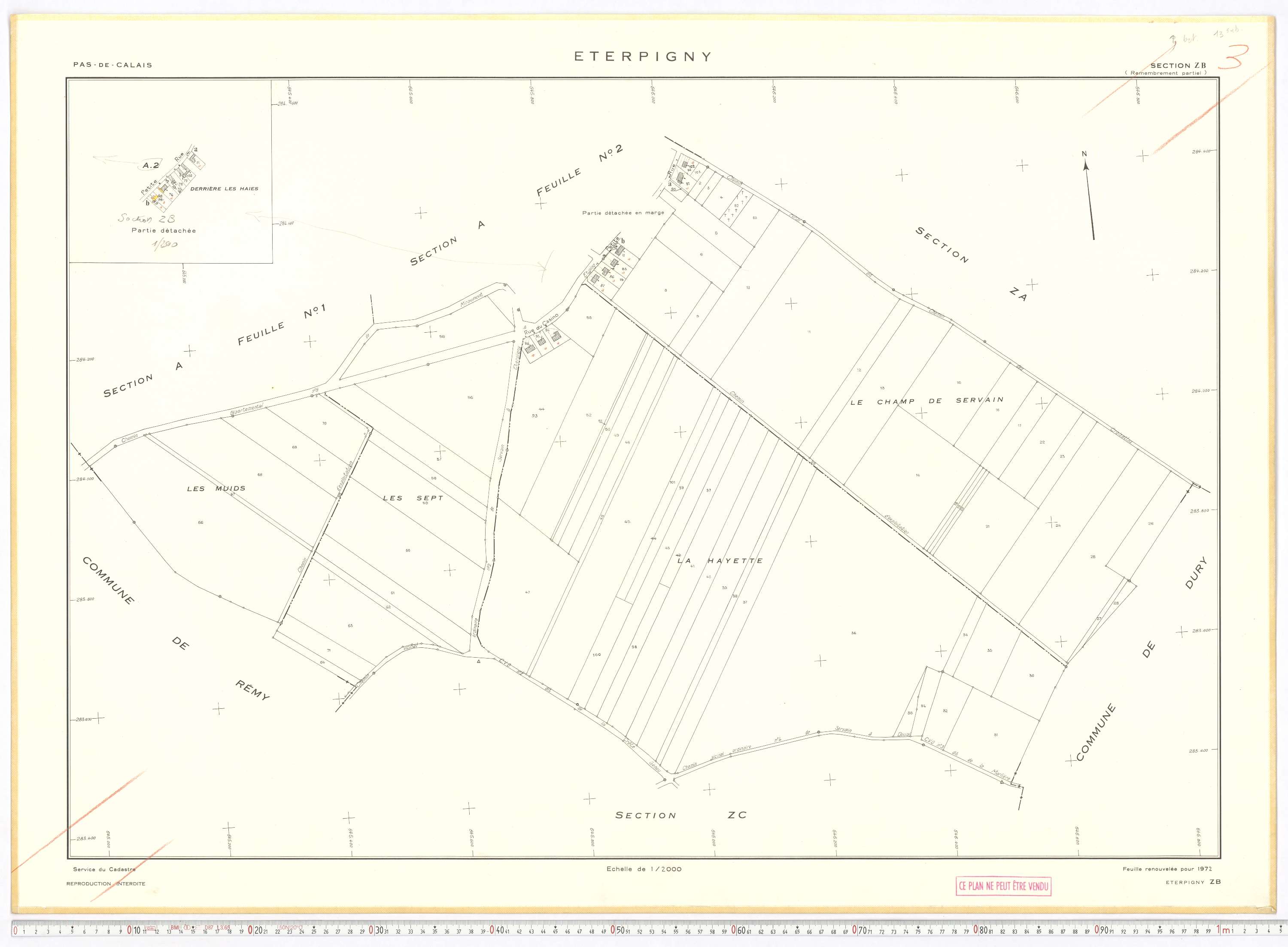 Éterpigny - Section ZB.