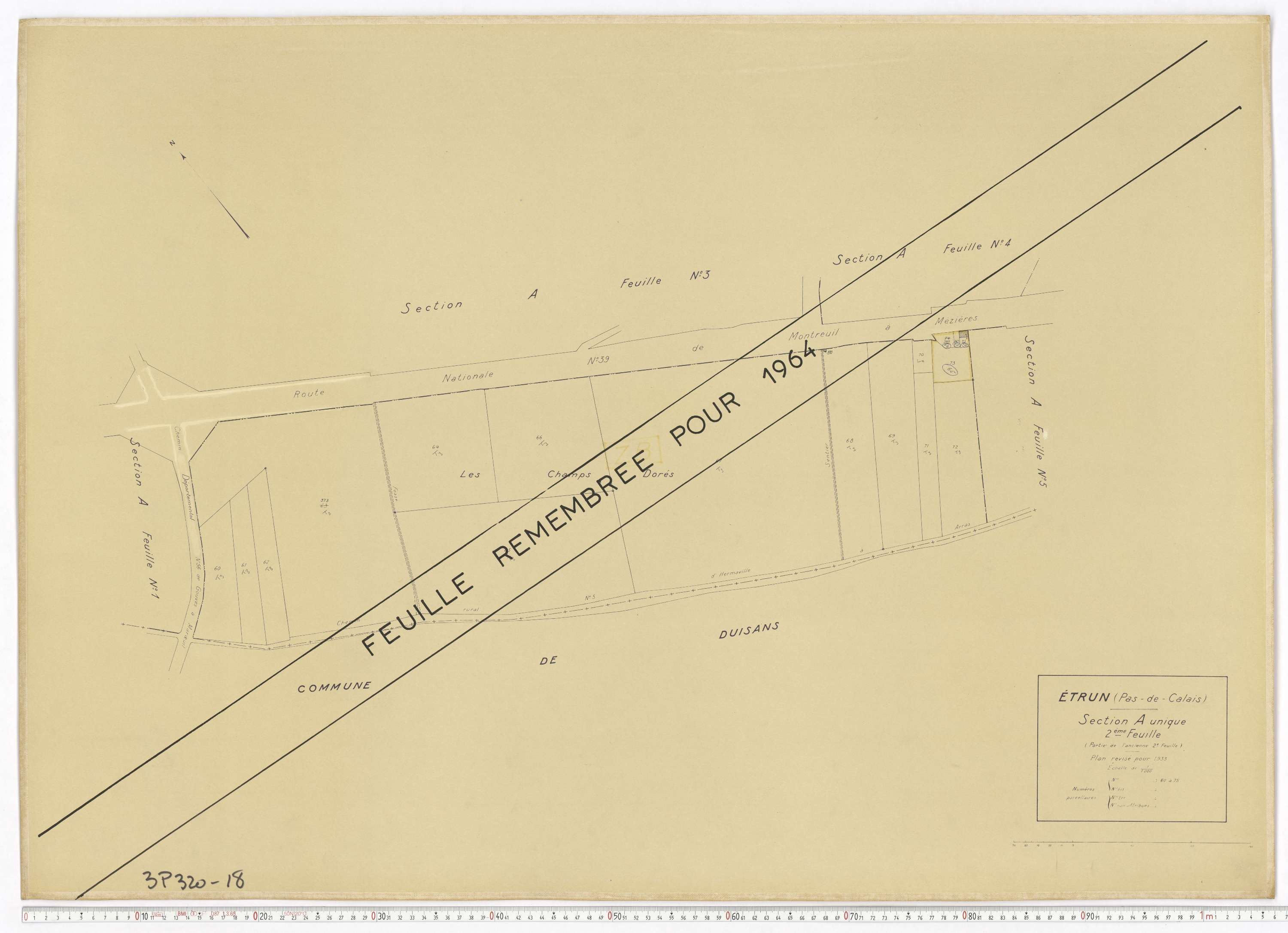 Étrun - Section A, feuille 2.
