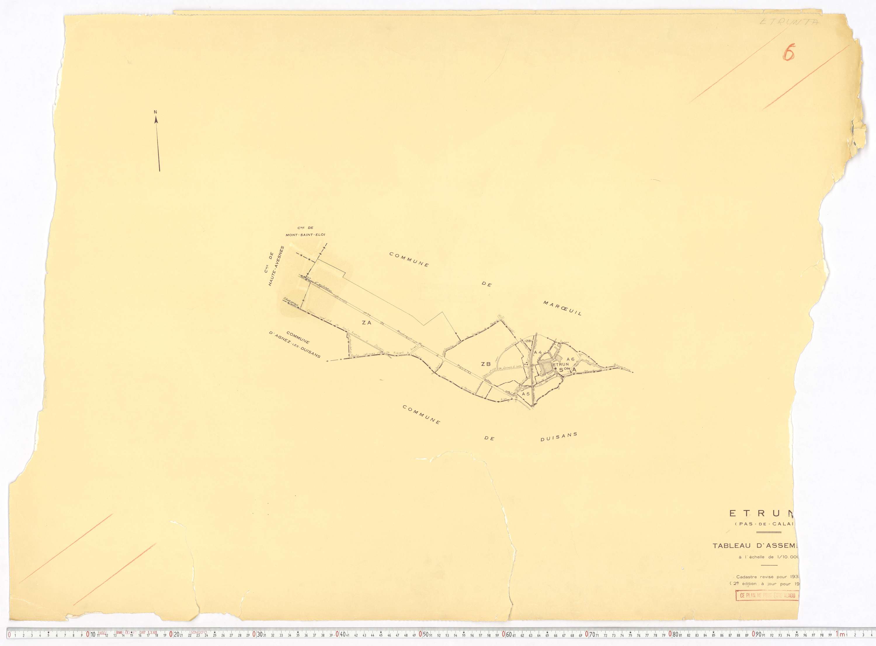 Étrun - Tableau d'assemblage.