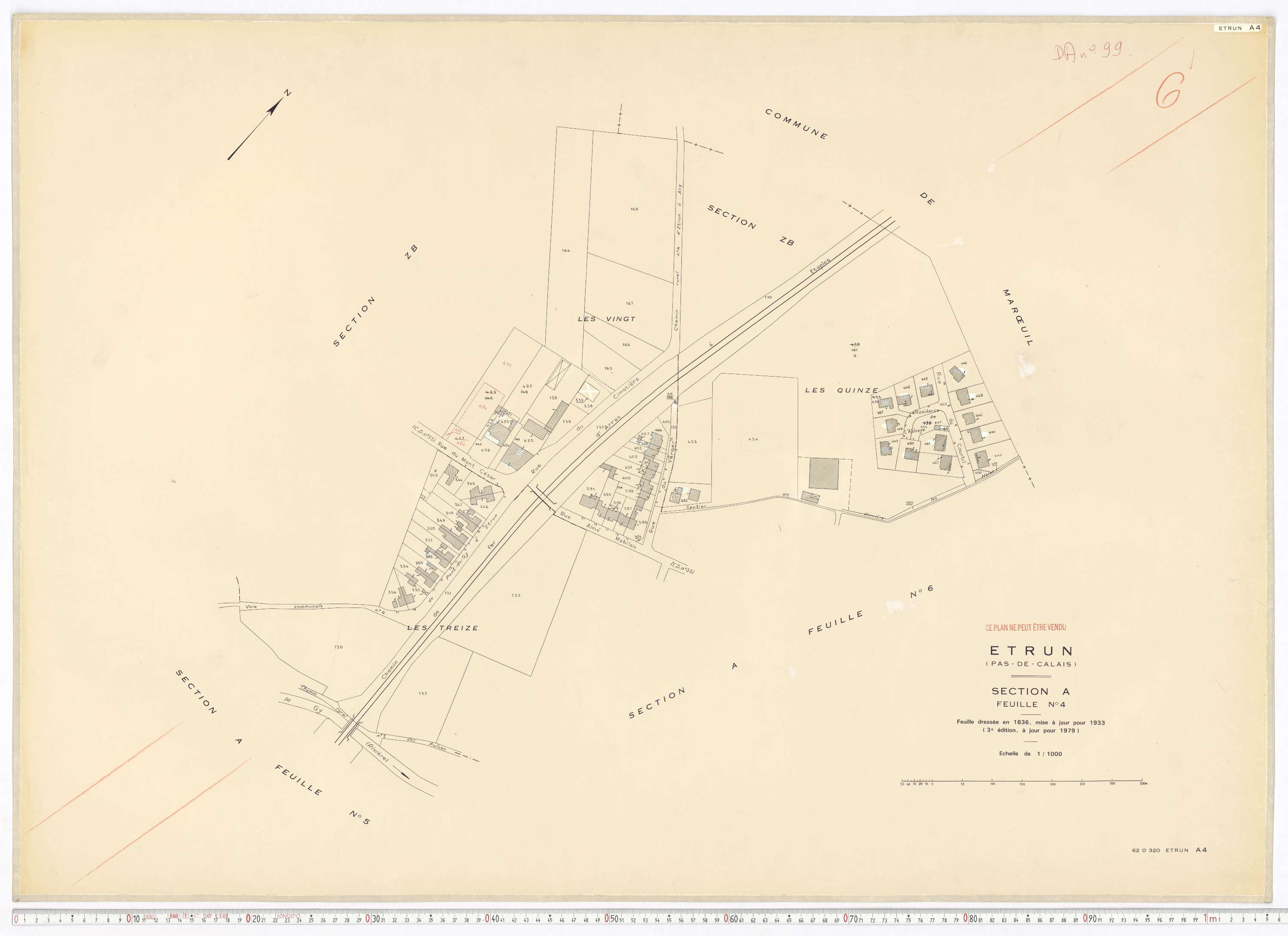 Étrun - Section A, feuille 4.