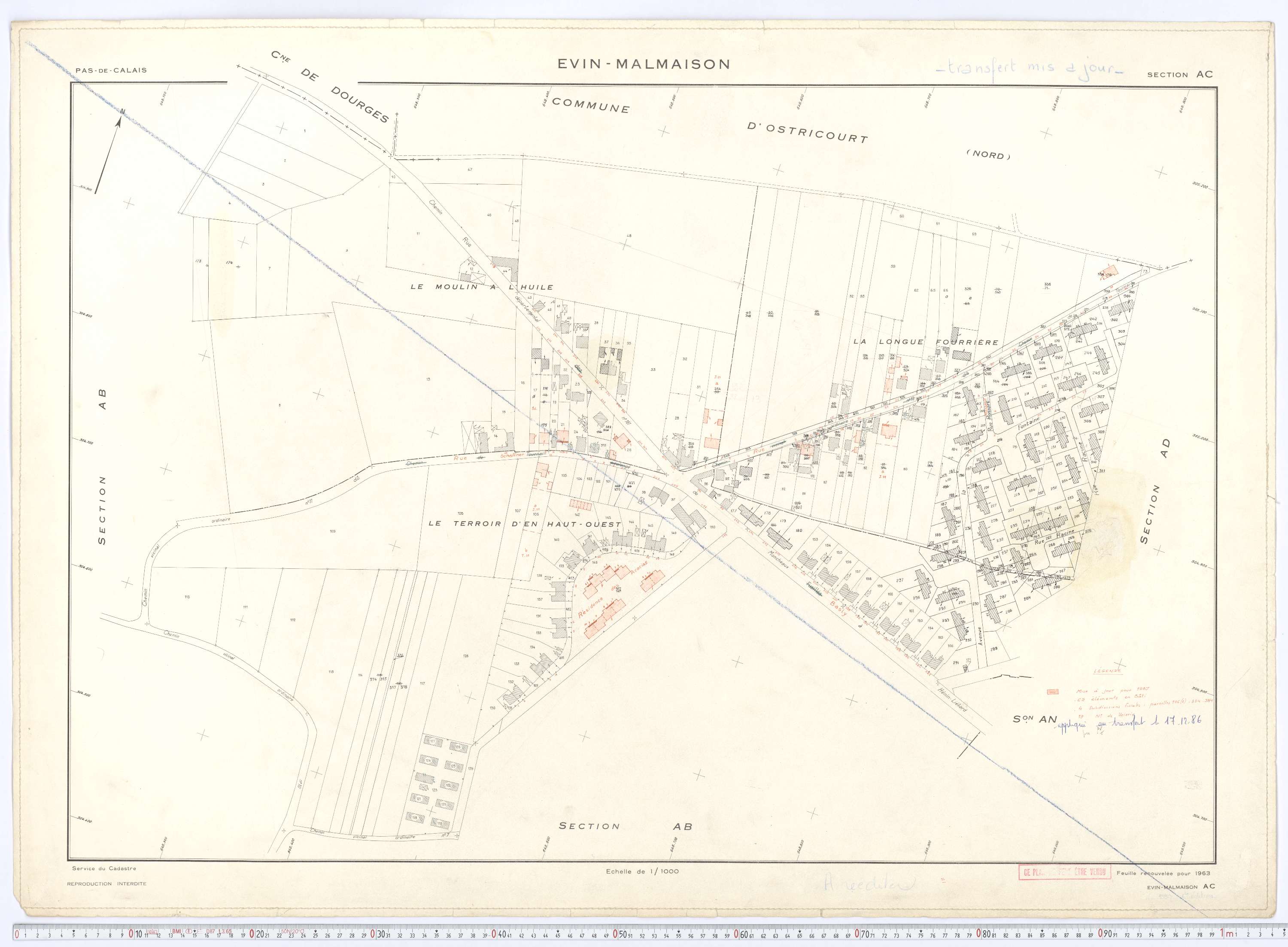Évin-Malmaison - Section AC.