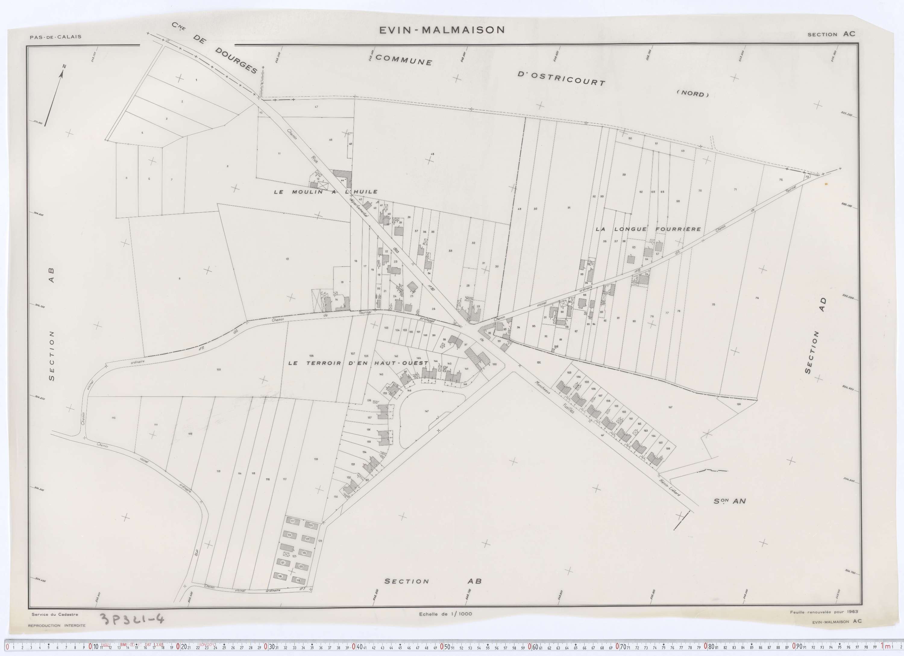 Évin-Malmaison - Section AC.