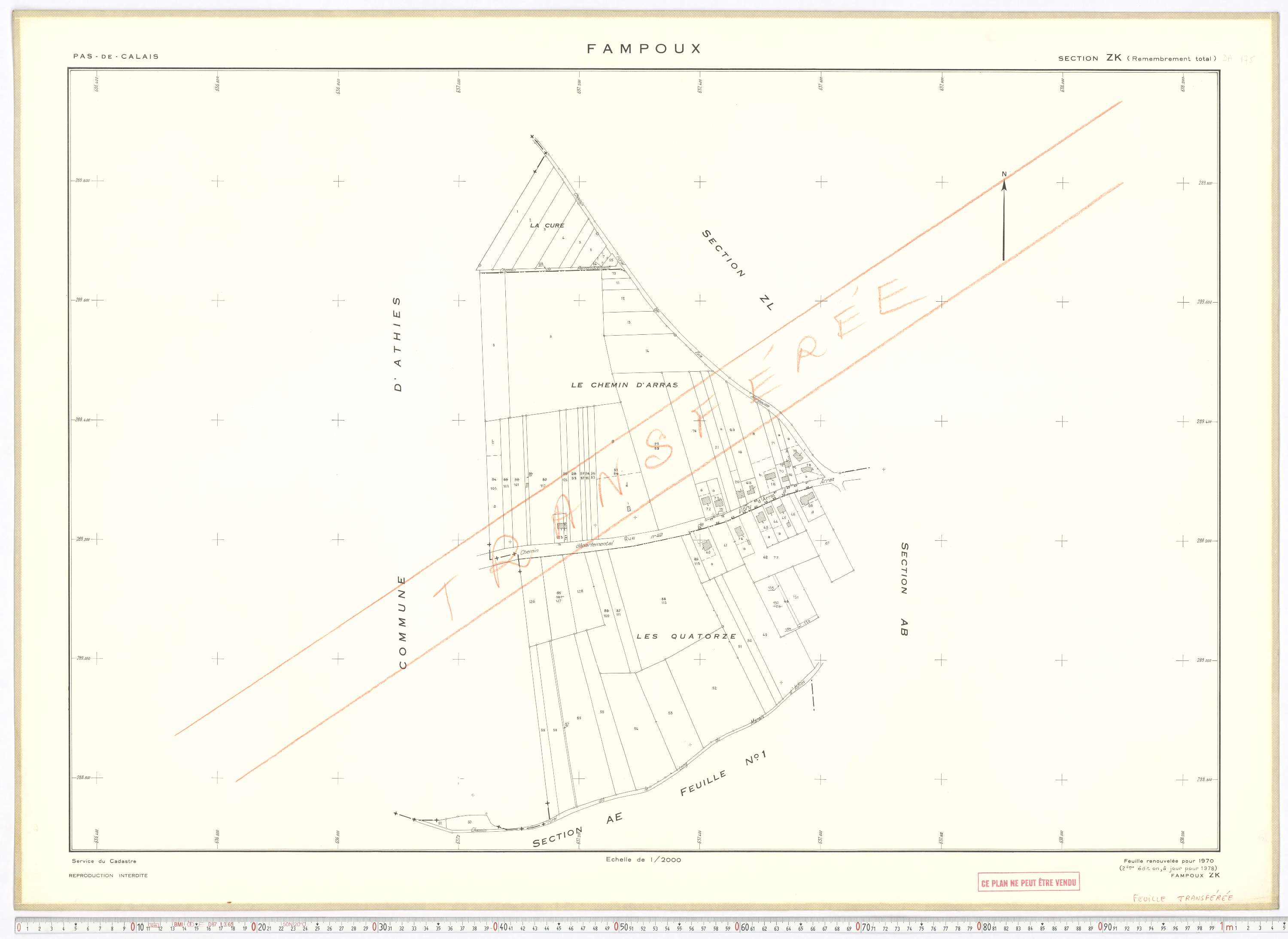 Fampoux - Section ZK.