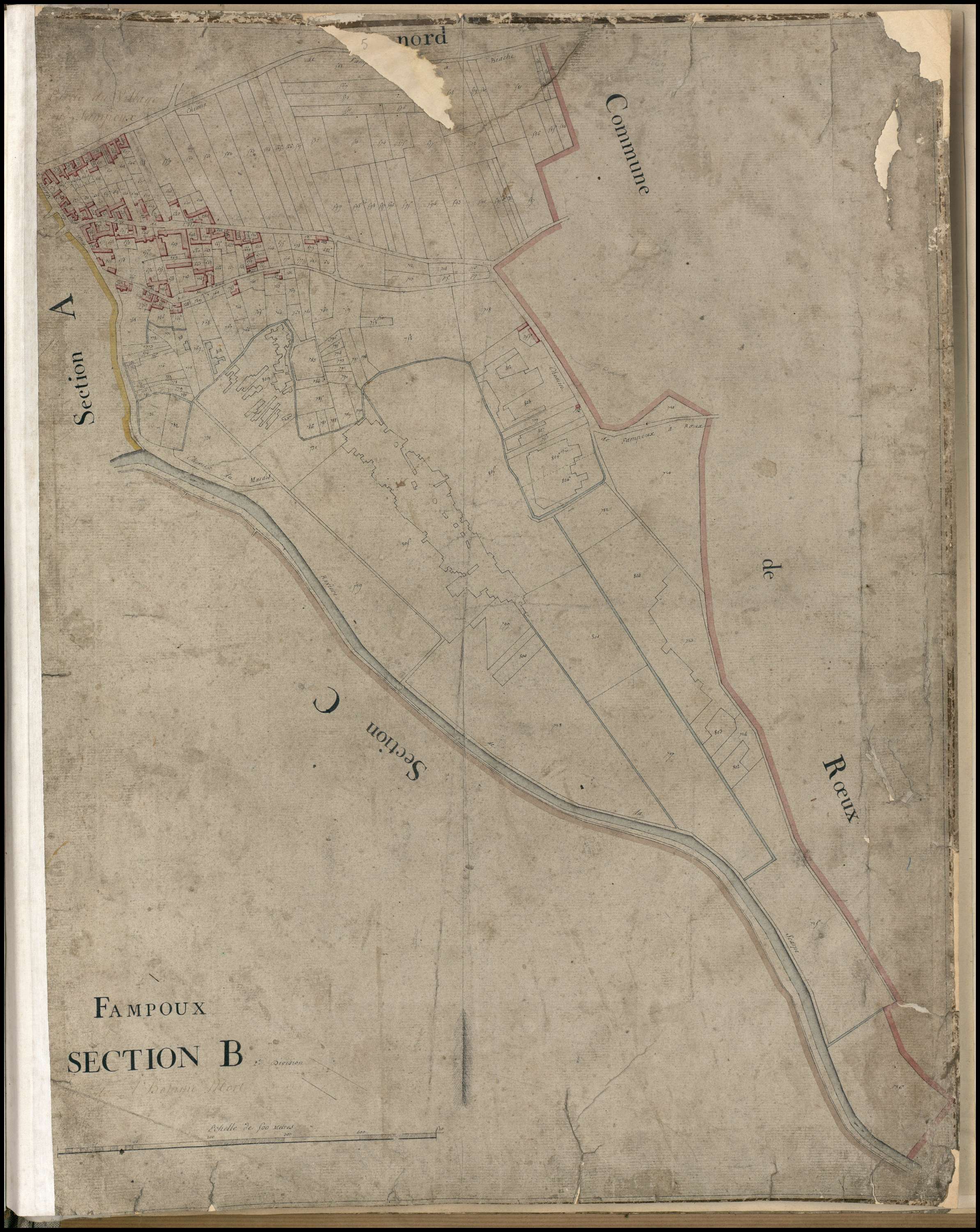 Fampoux - Section B, 2e feuille