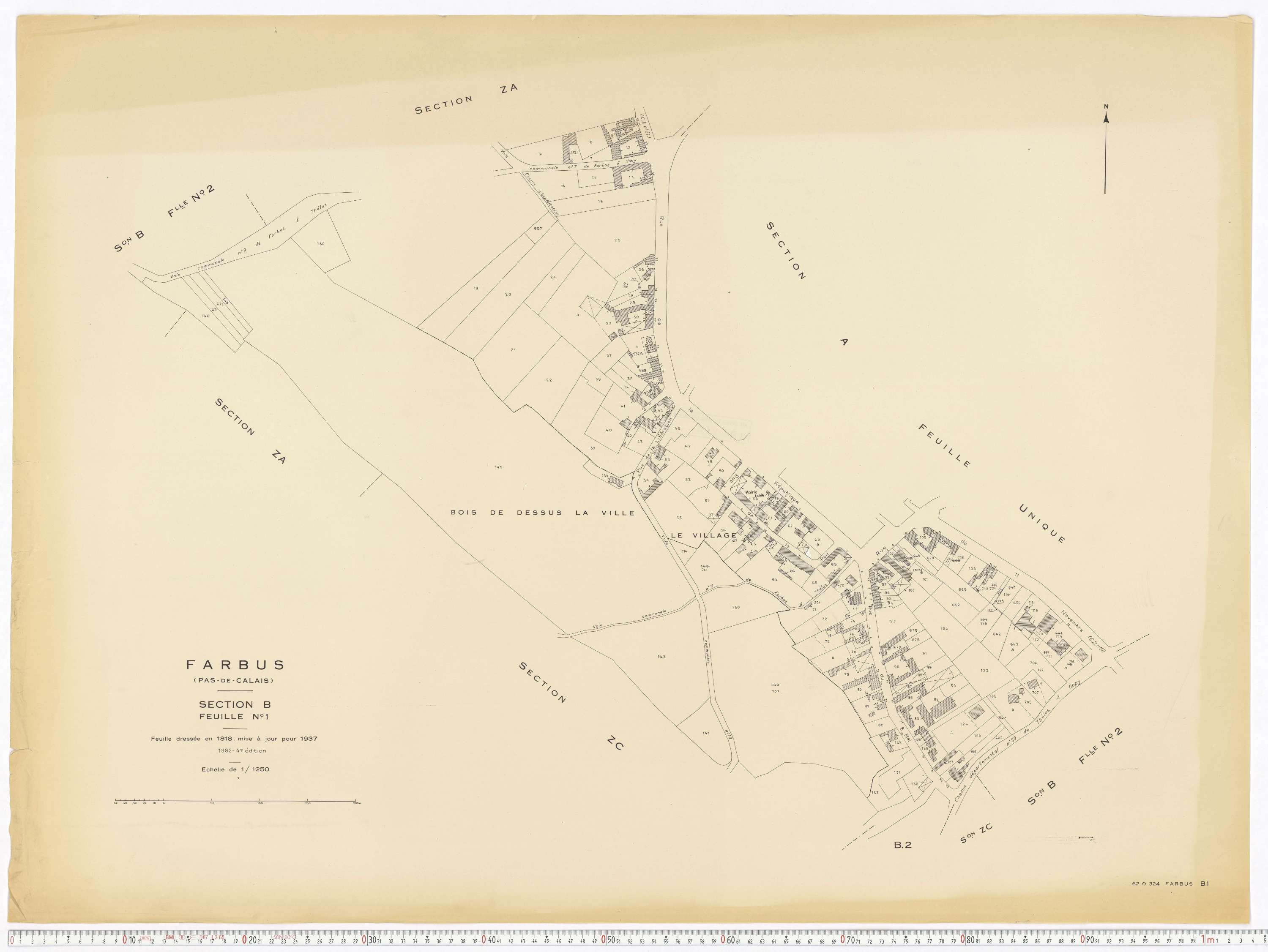 Farbus - Section B, feuille 1.