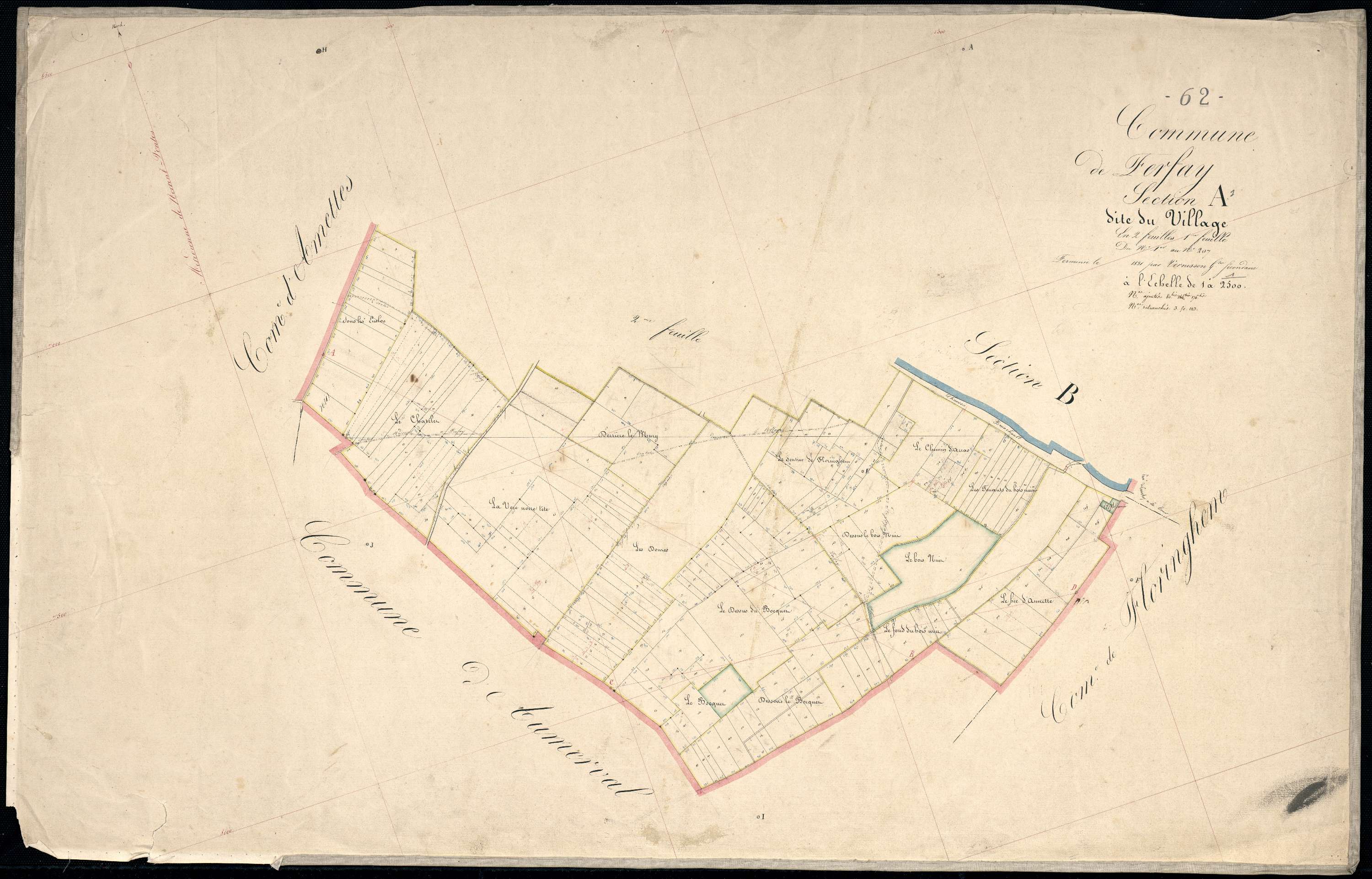Ferfay - Section A, 1re feuille