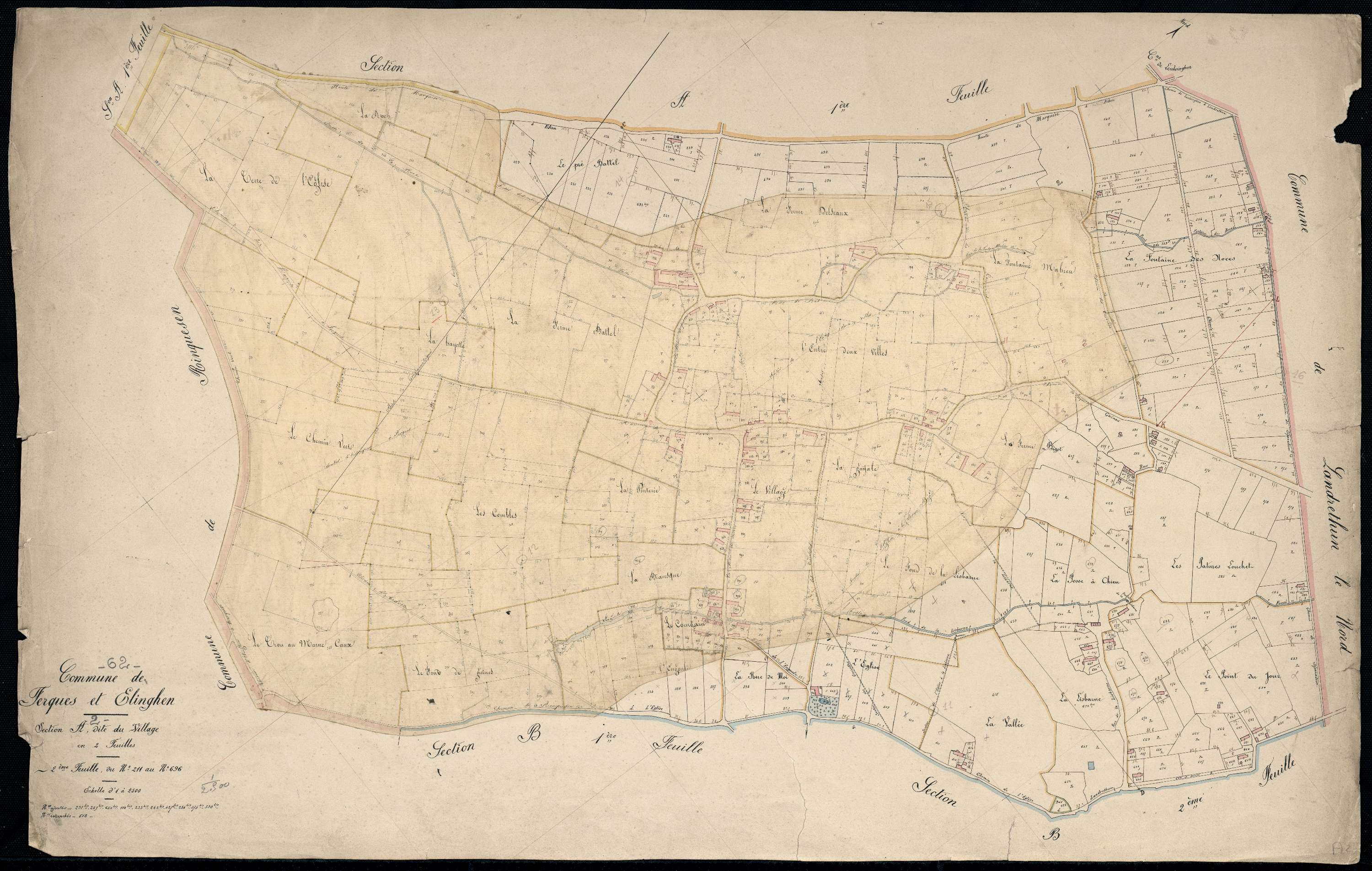 Ferques - Section A, 2e feuille