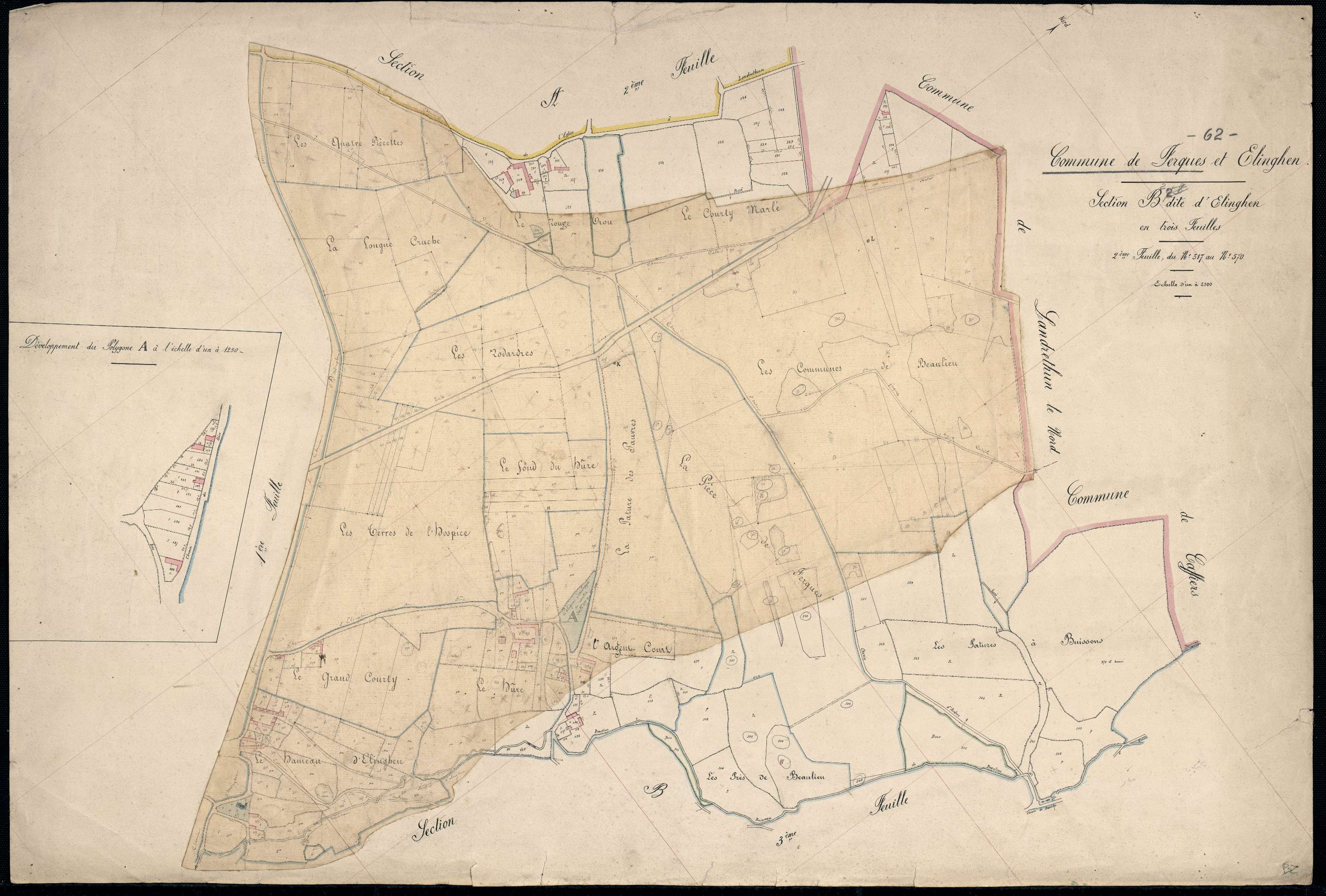 Ferques - Section B, 2e feuille