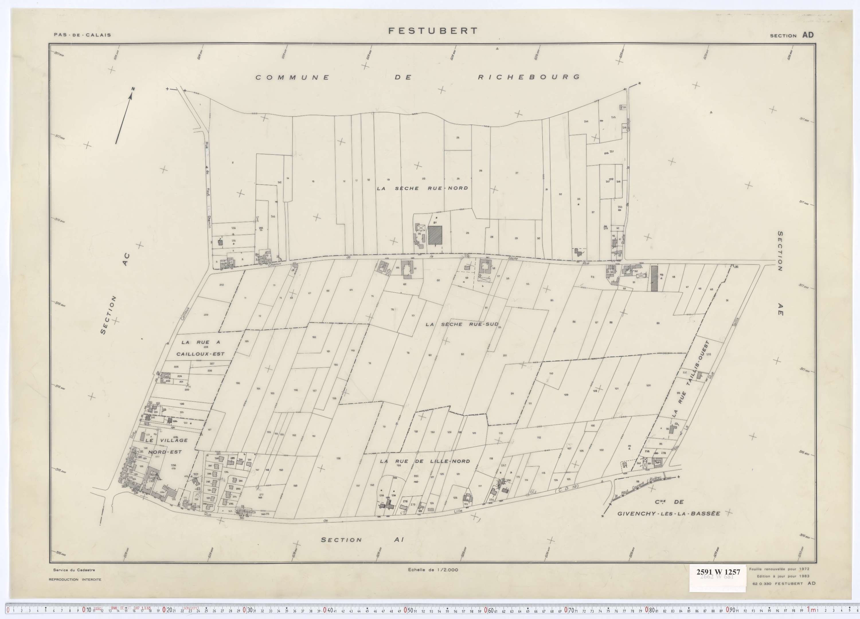 Festubert - Section AD.