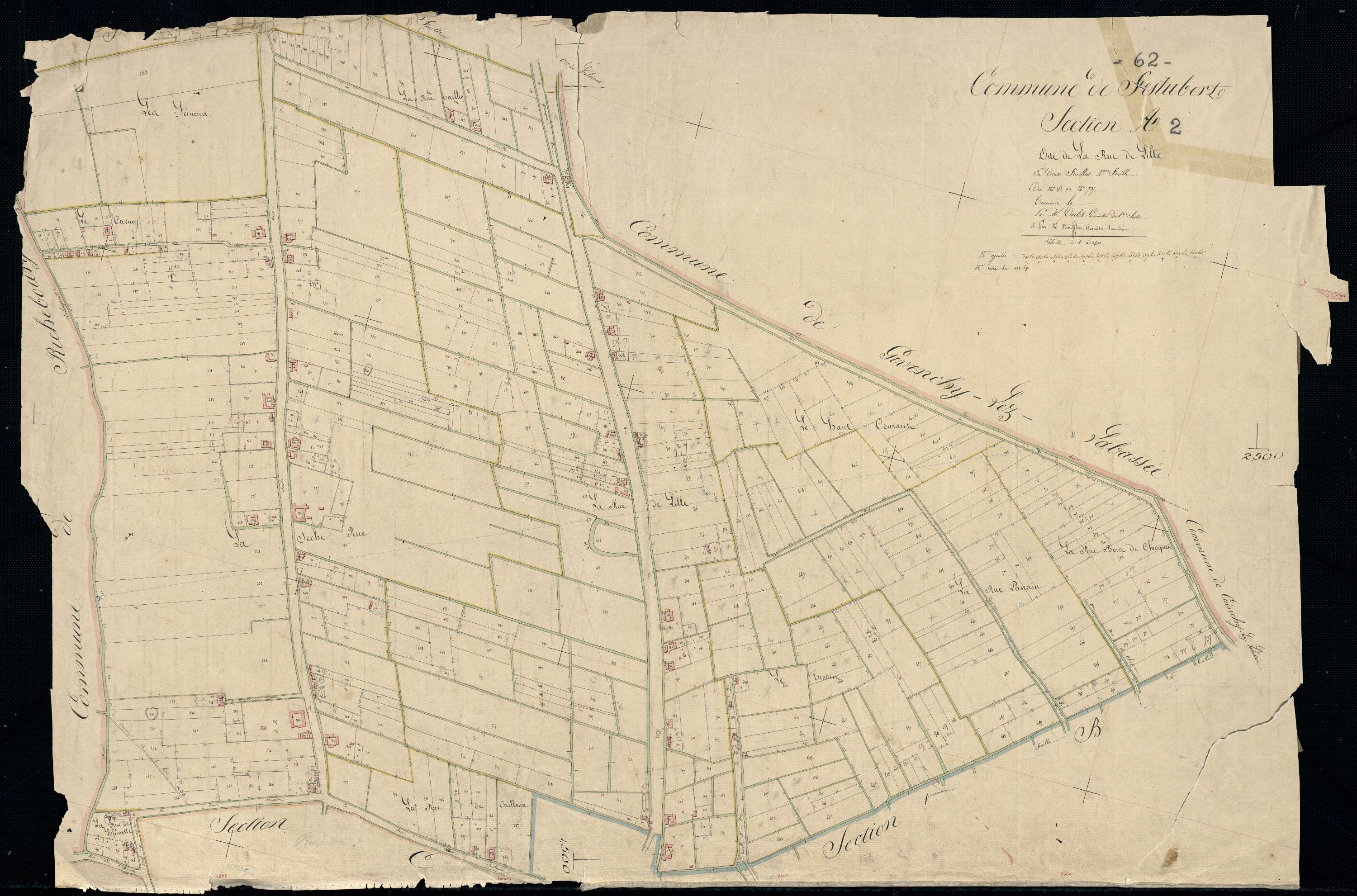 Festubert - Section A, 2e feuille
