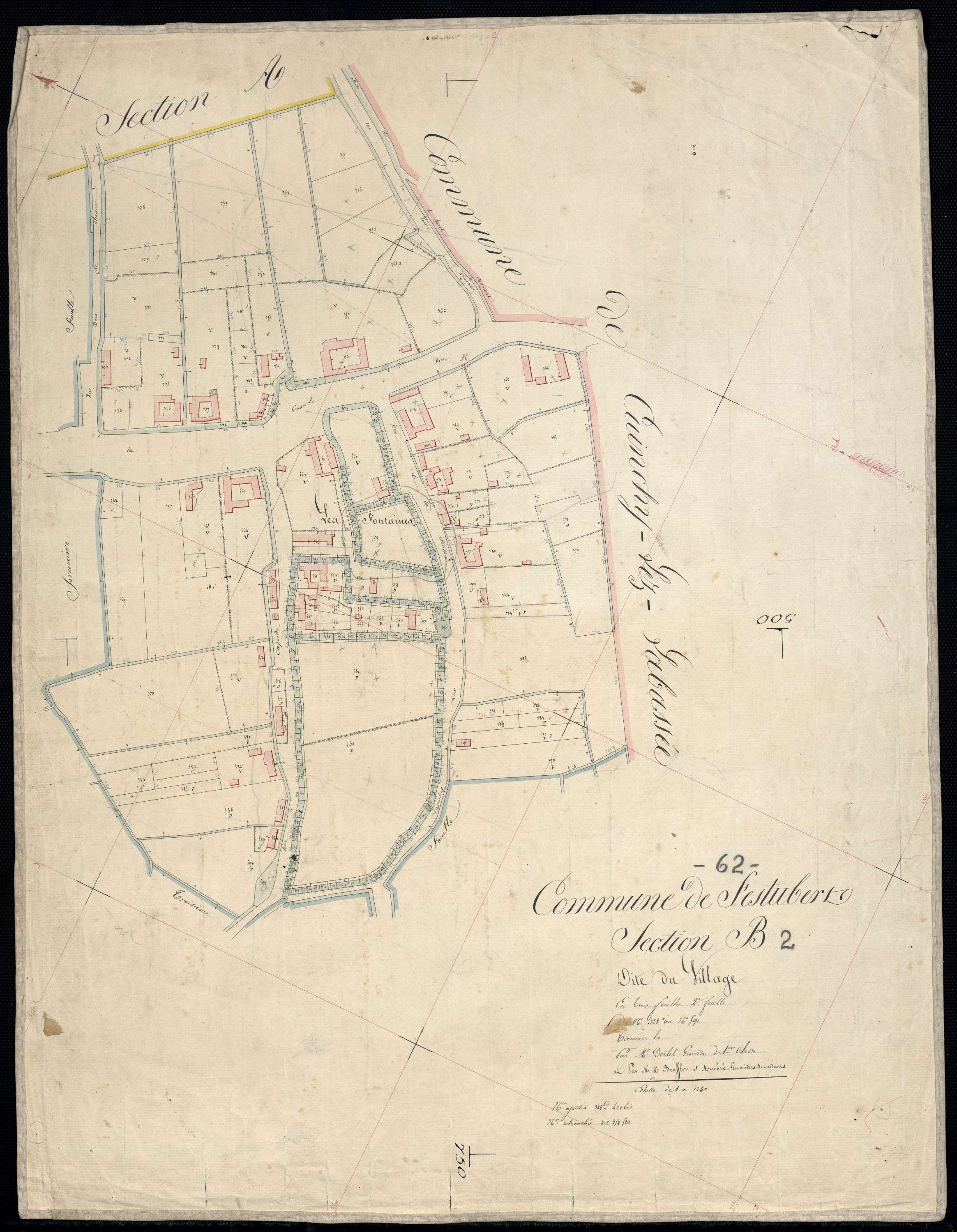 Festubert - Section B, 2e feuille