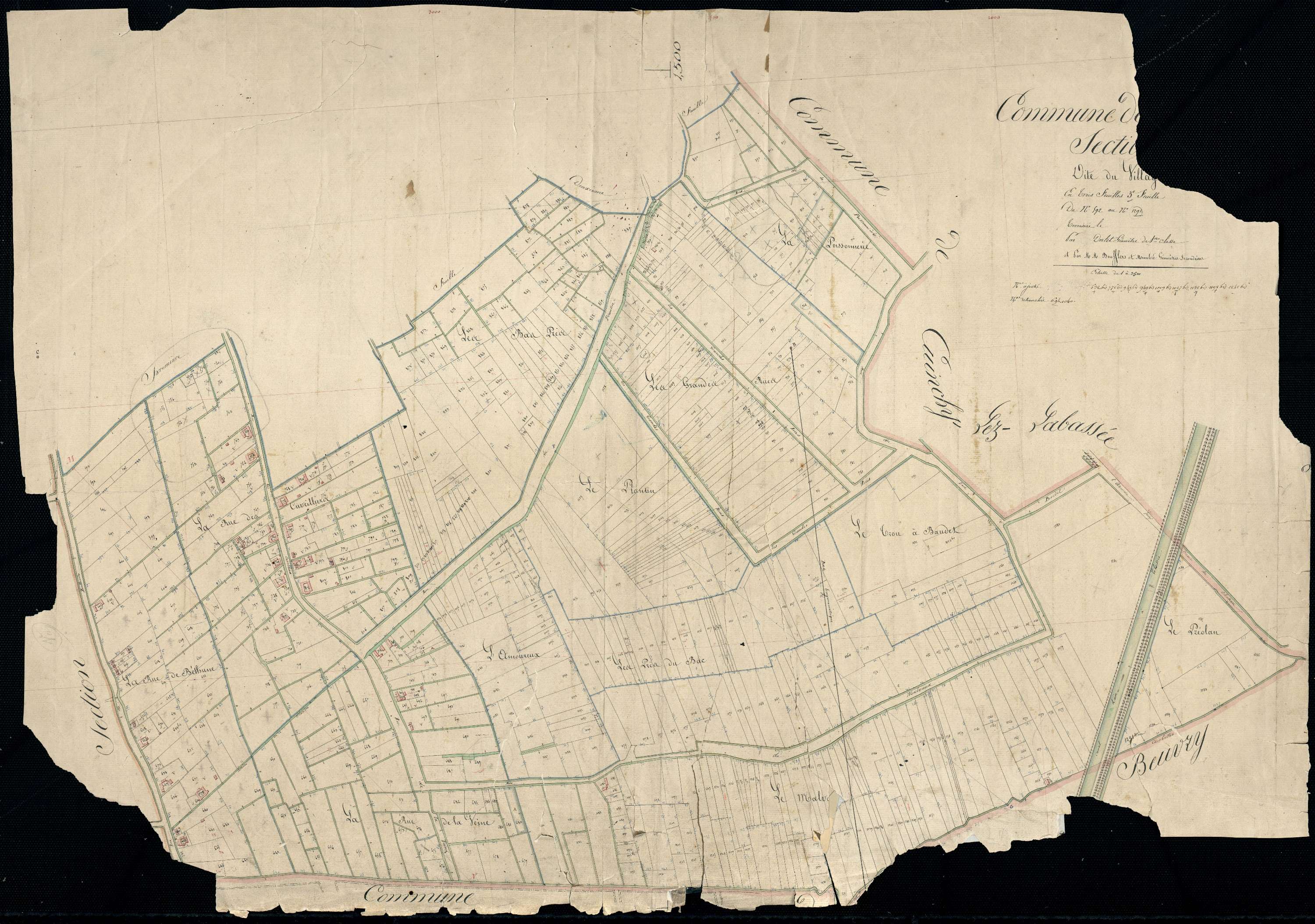 Festubert - Section B, 3e feuille