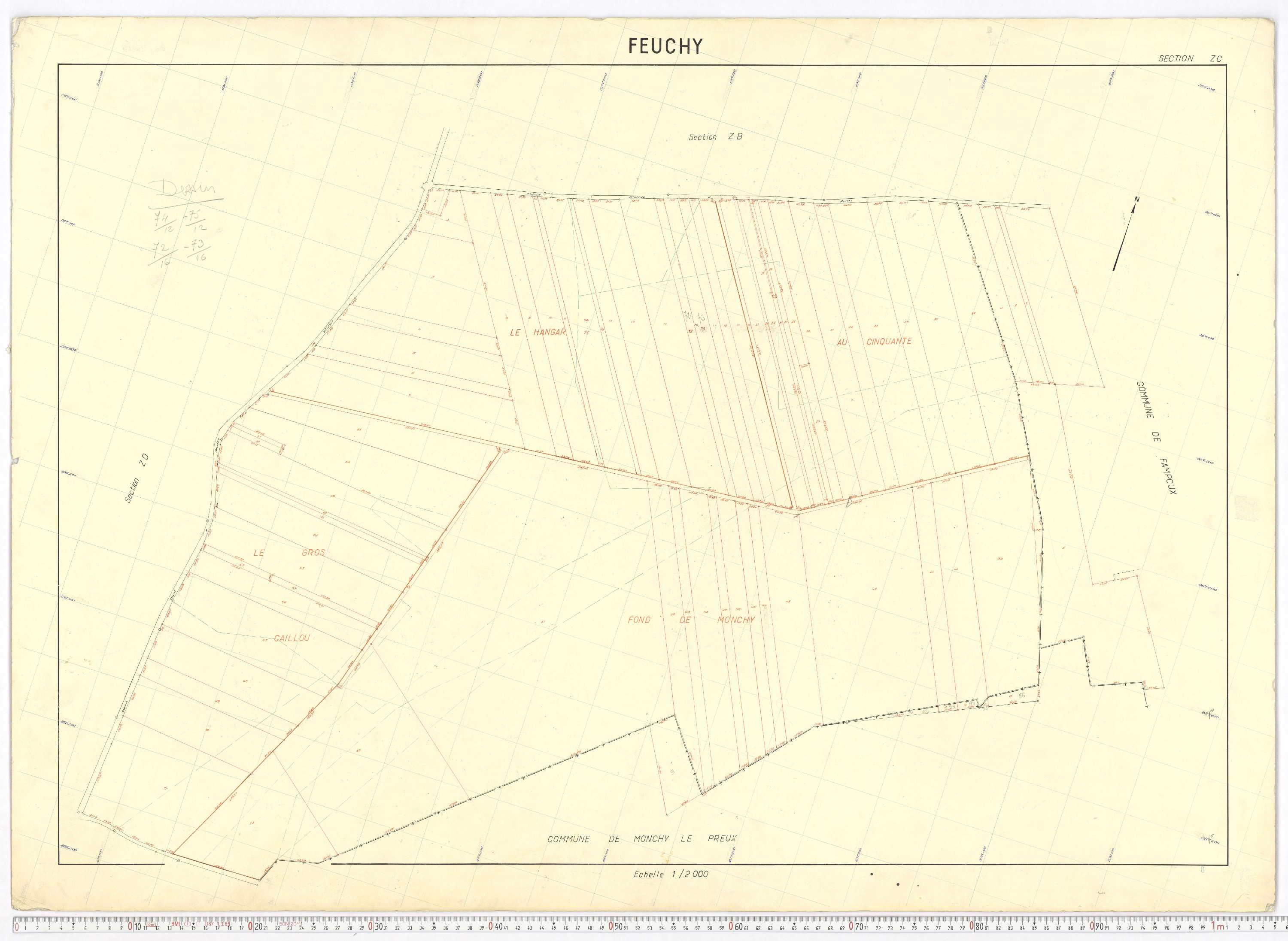 Feuchy - Section ZC.