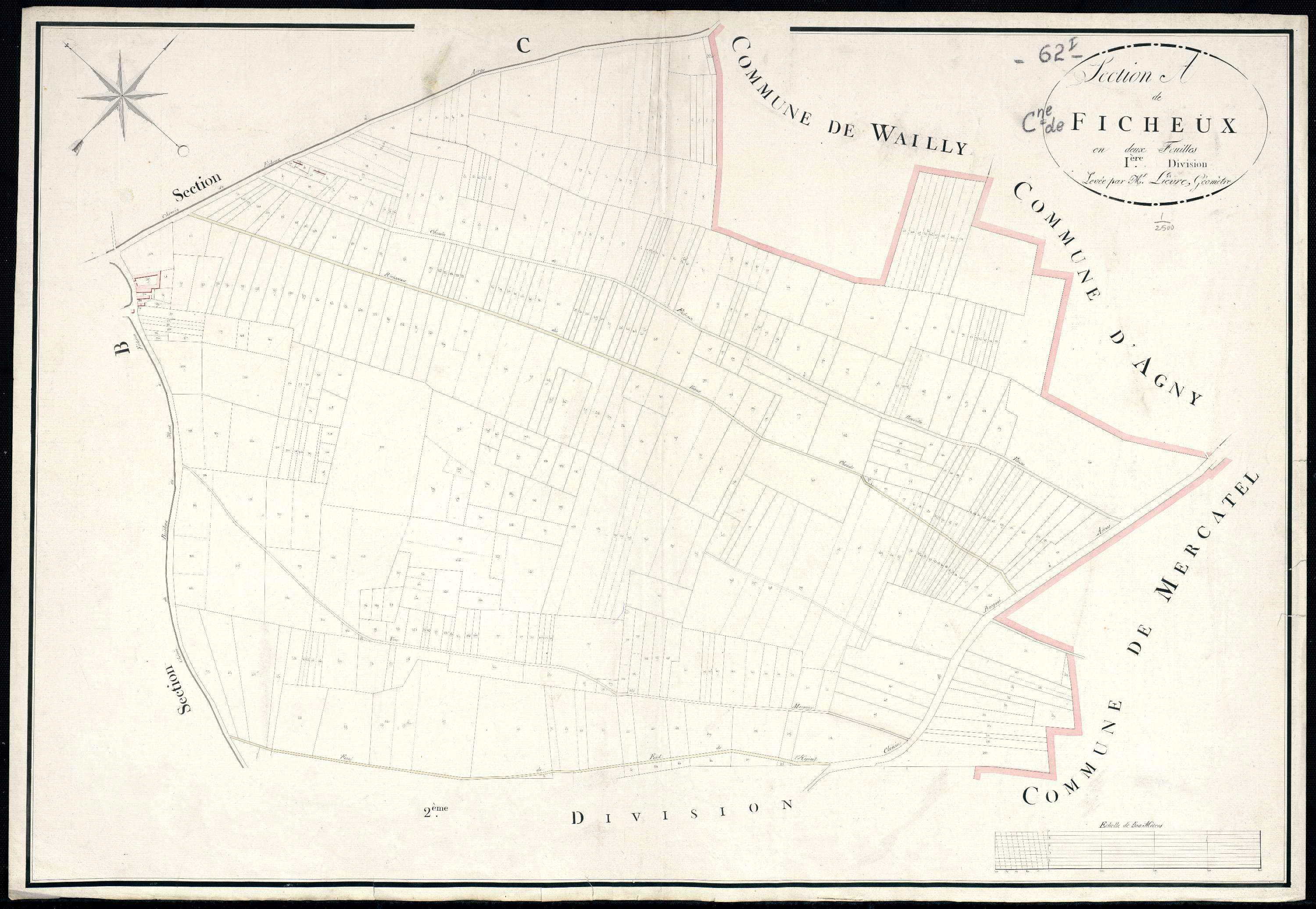 Ficheux - Section A, 1re feuille