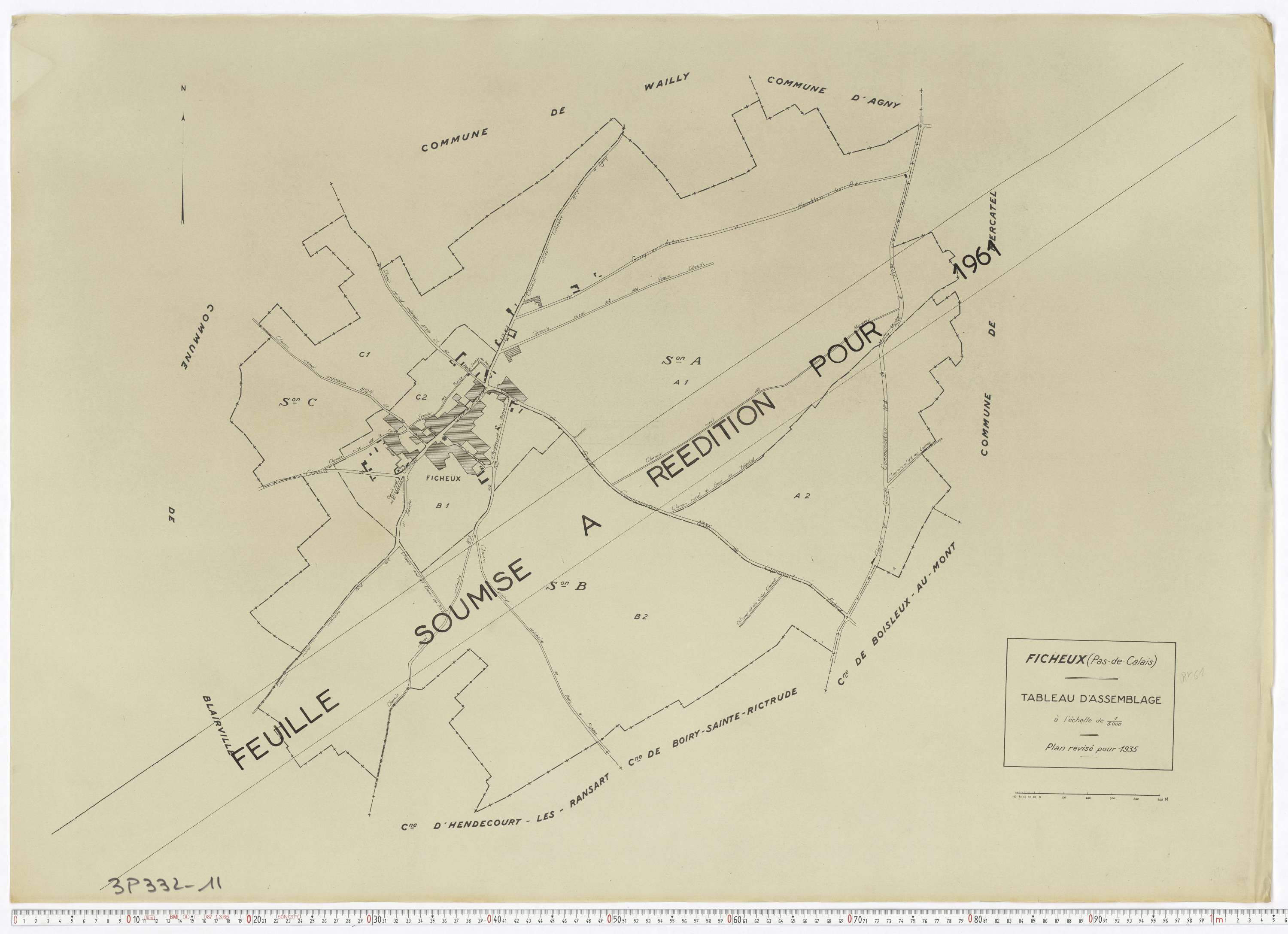 Ficheux - Tableau d'assemblage.