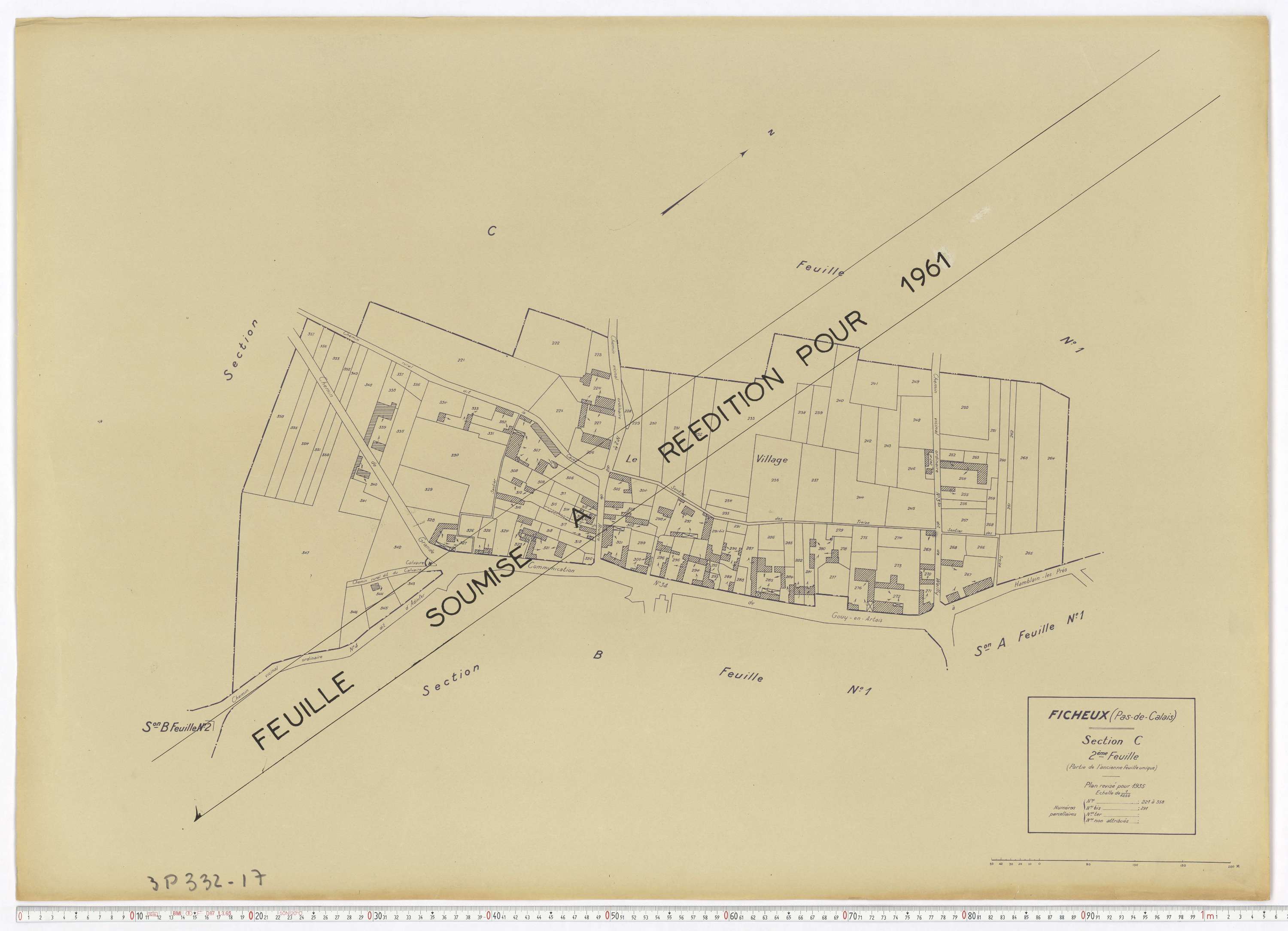 Ficheux - Section C, feuille 2.