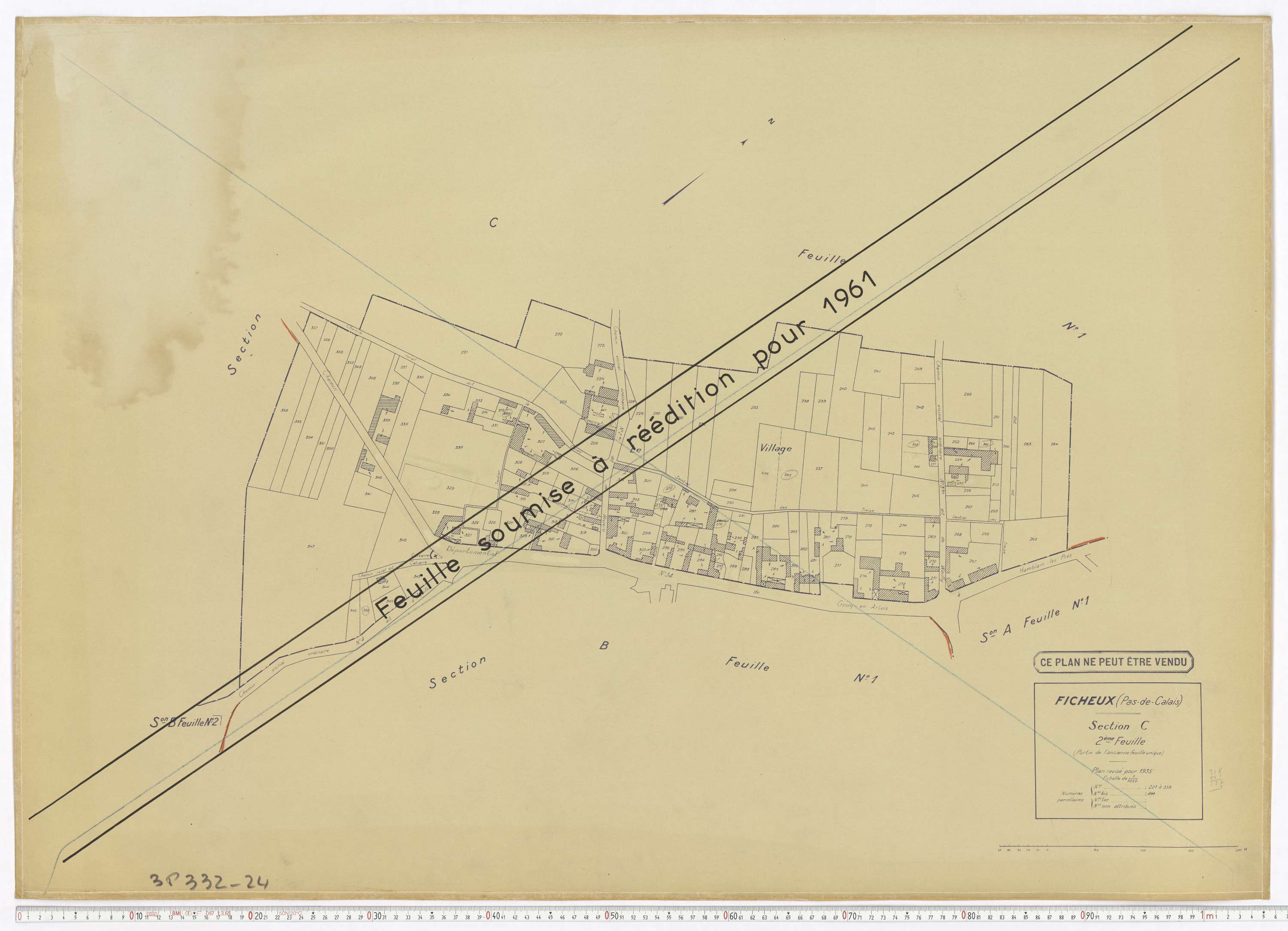 Ficheux - Section C, feuille 2.