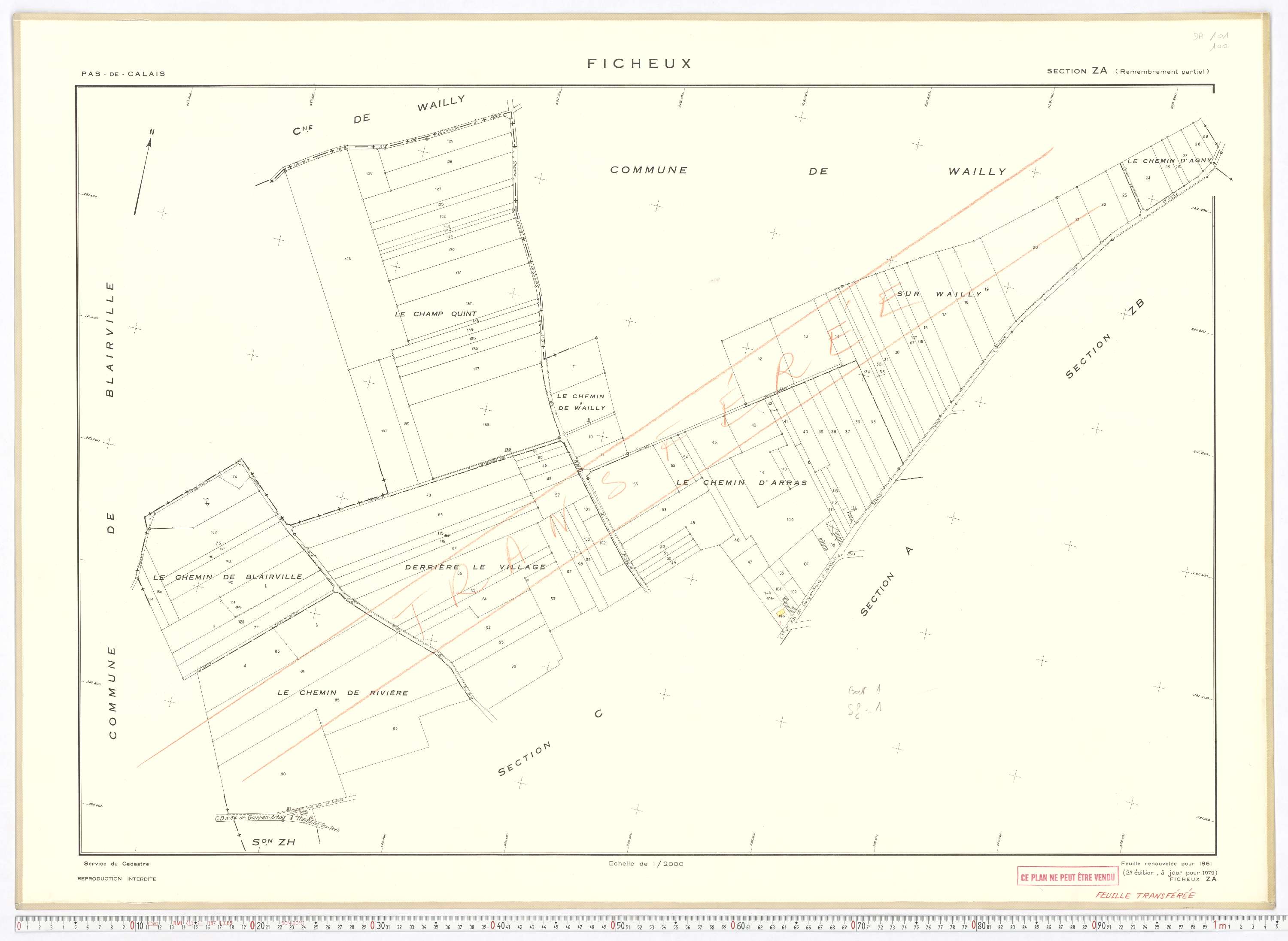 Ficheux - Section ZA.
