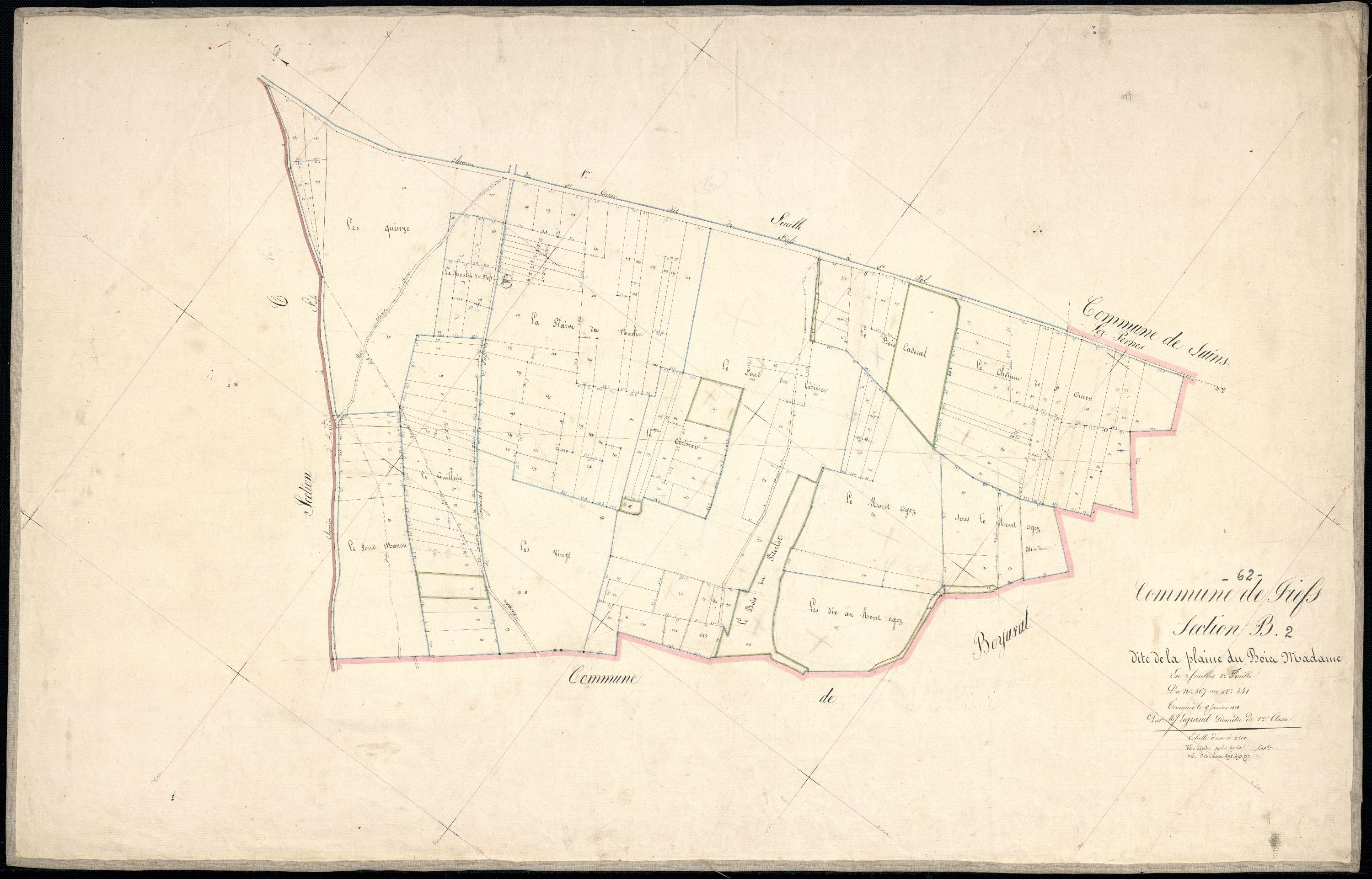Fiefs - Section B, 2e feuille