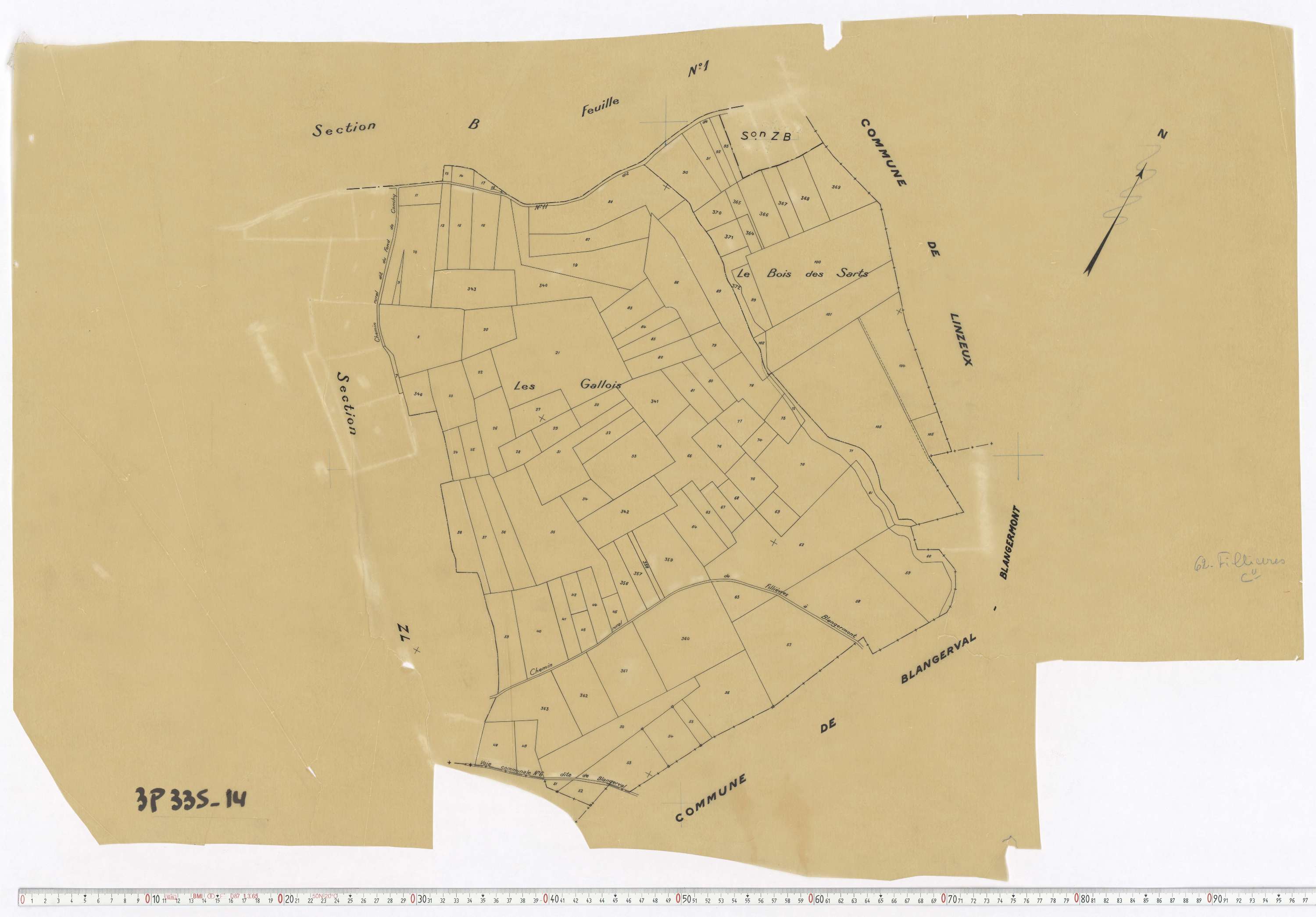 Fillièvres - Section C.