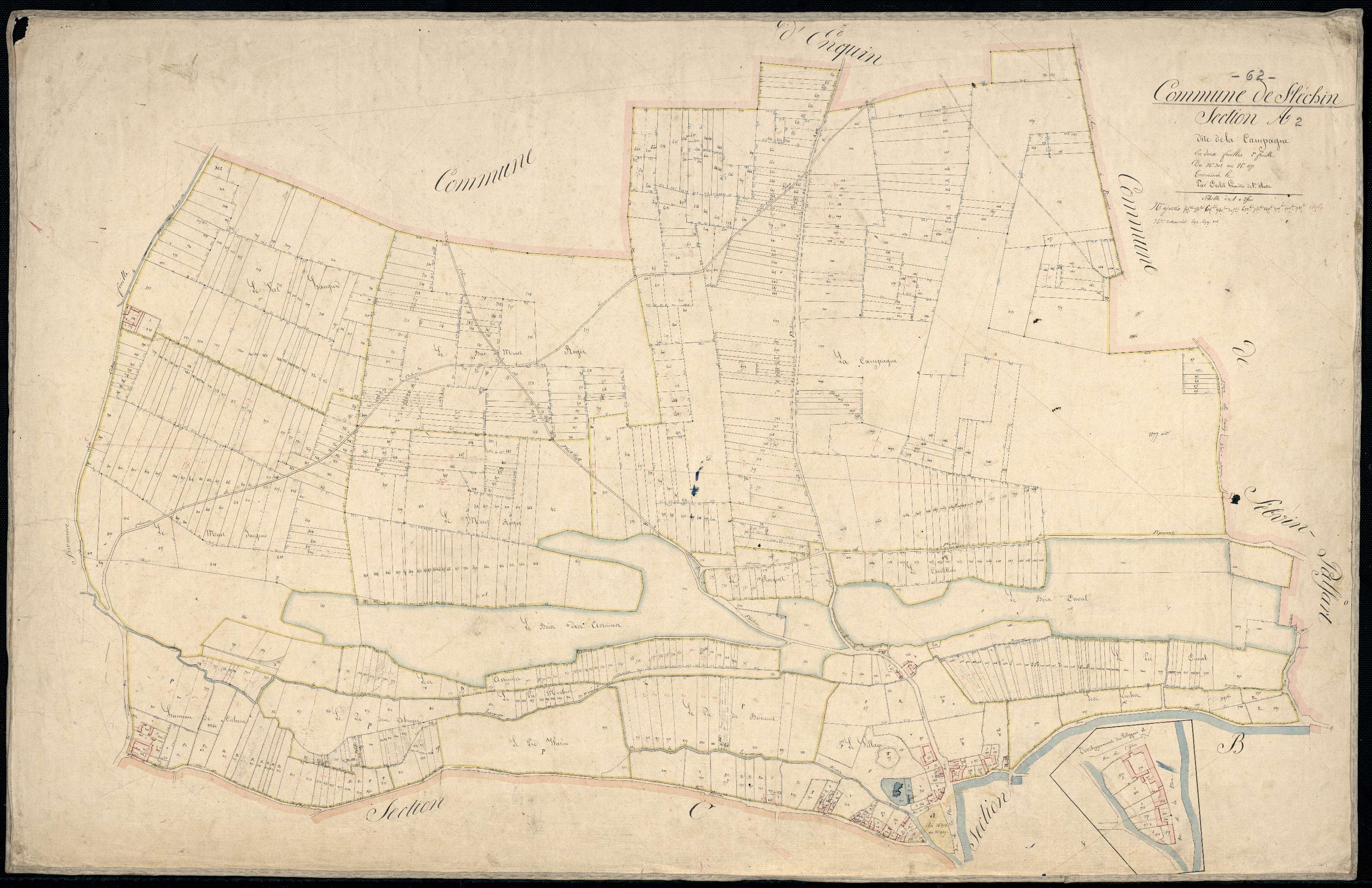 Fléchin - Section A, 2e feuille