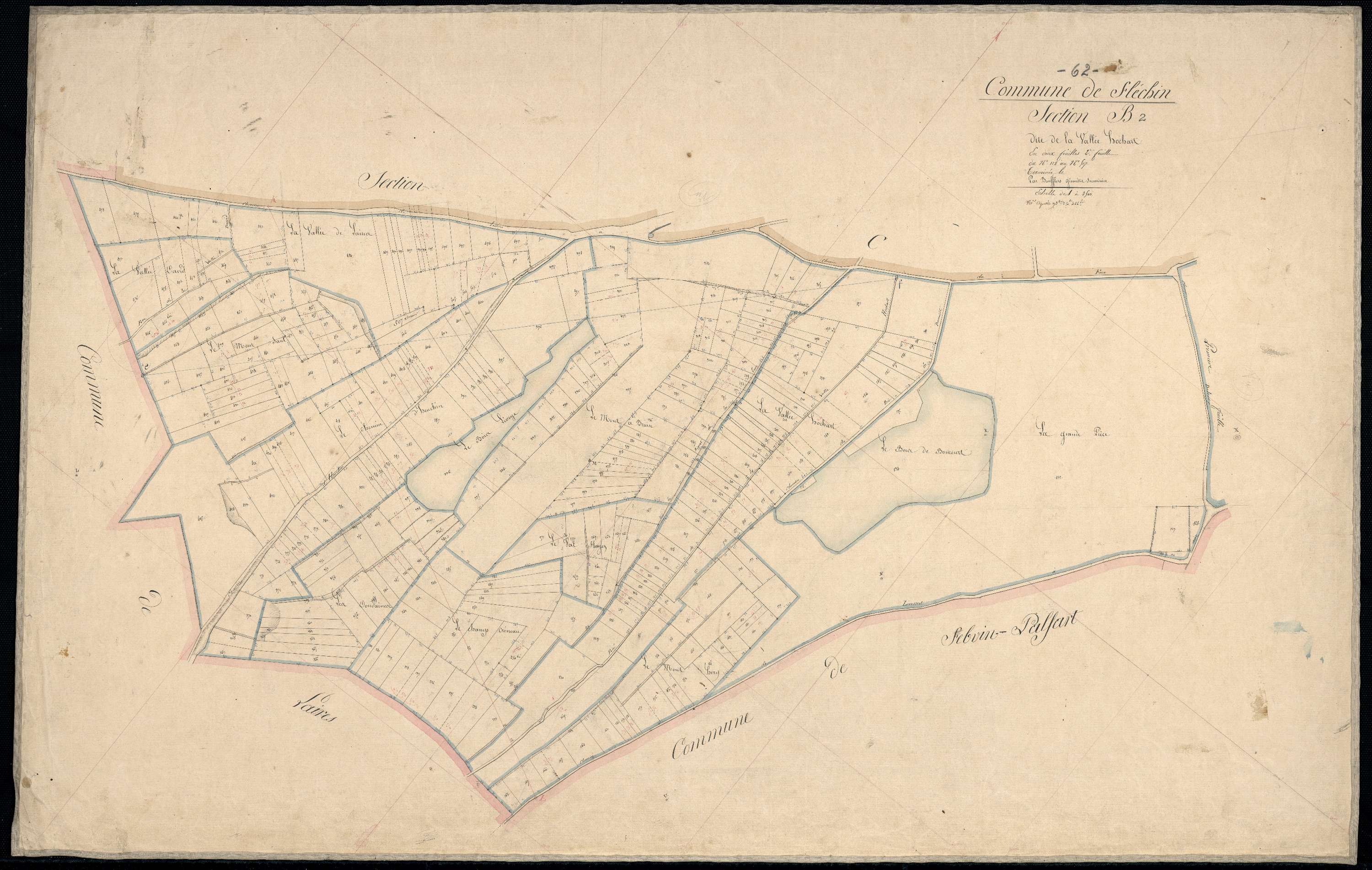 Fléchin - Section B, 2e feuille