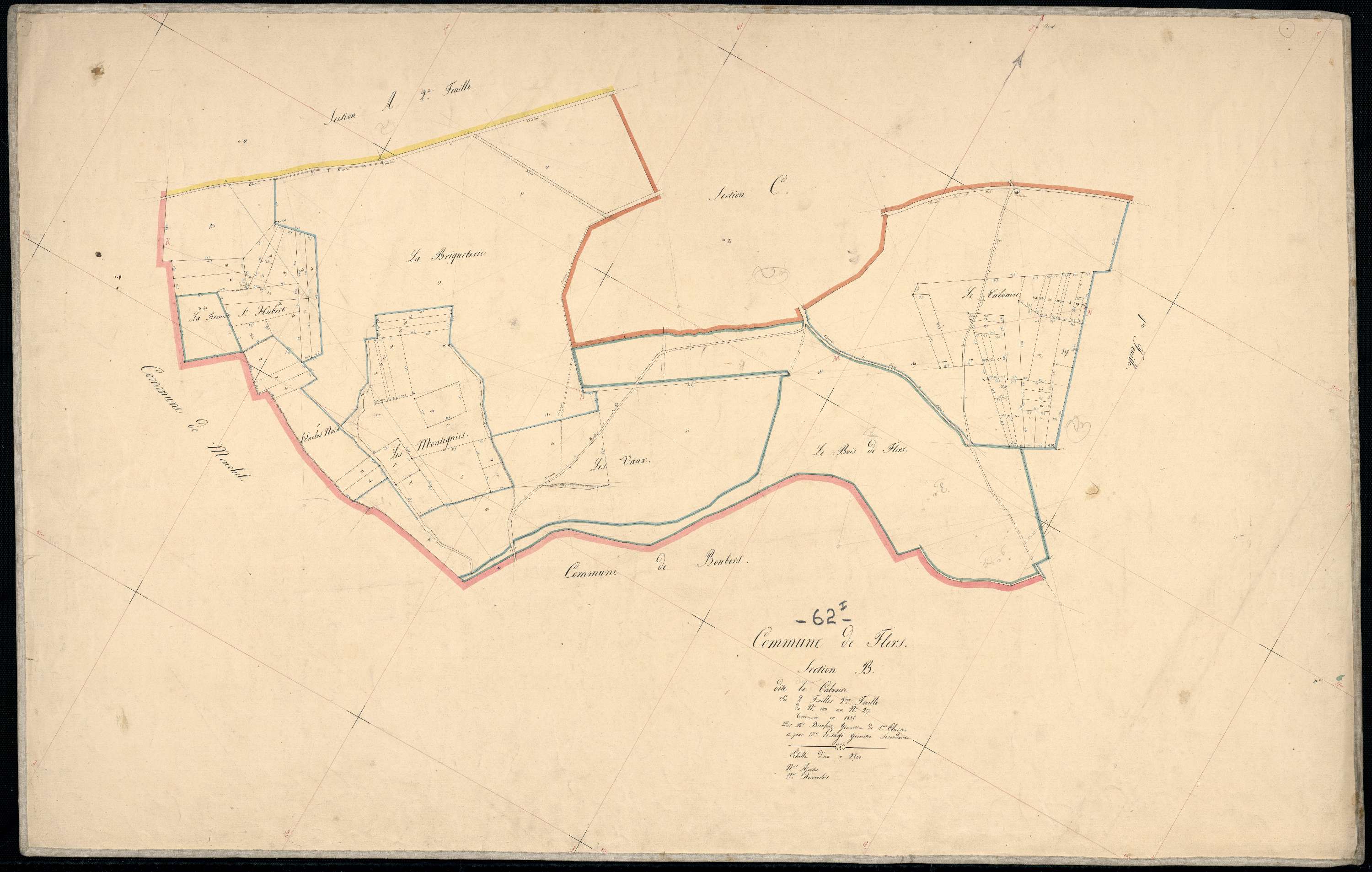 Flers - Section B, 2e feuille