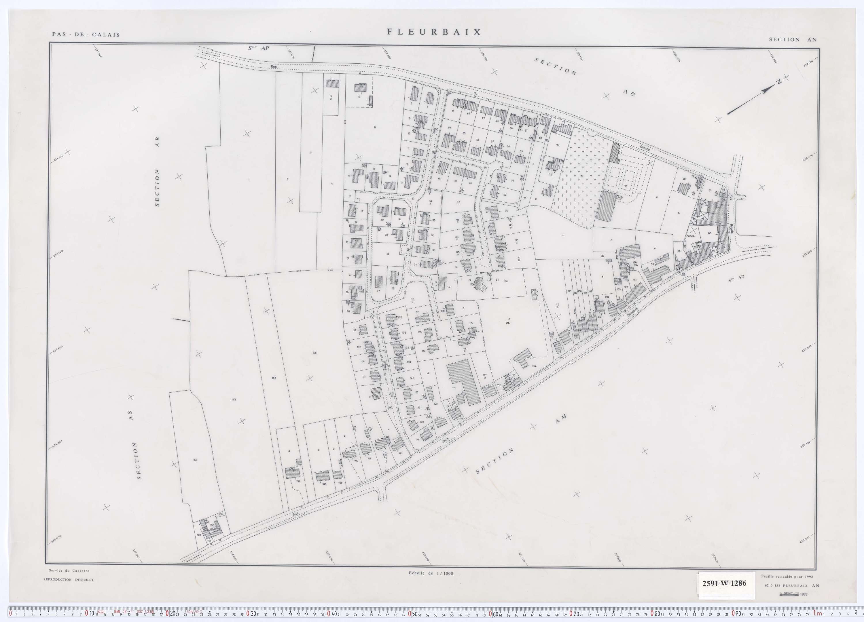 Fleurbaix - Section AN.