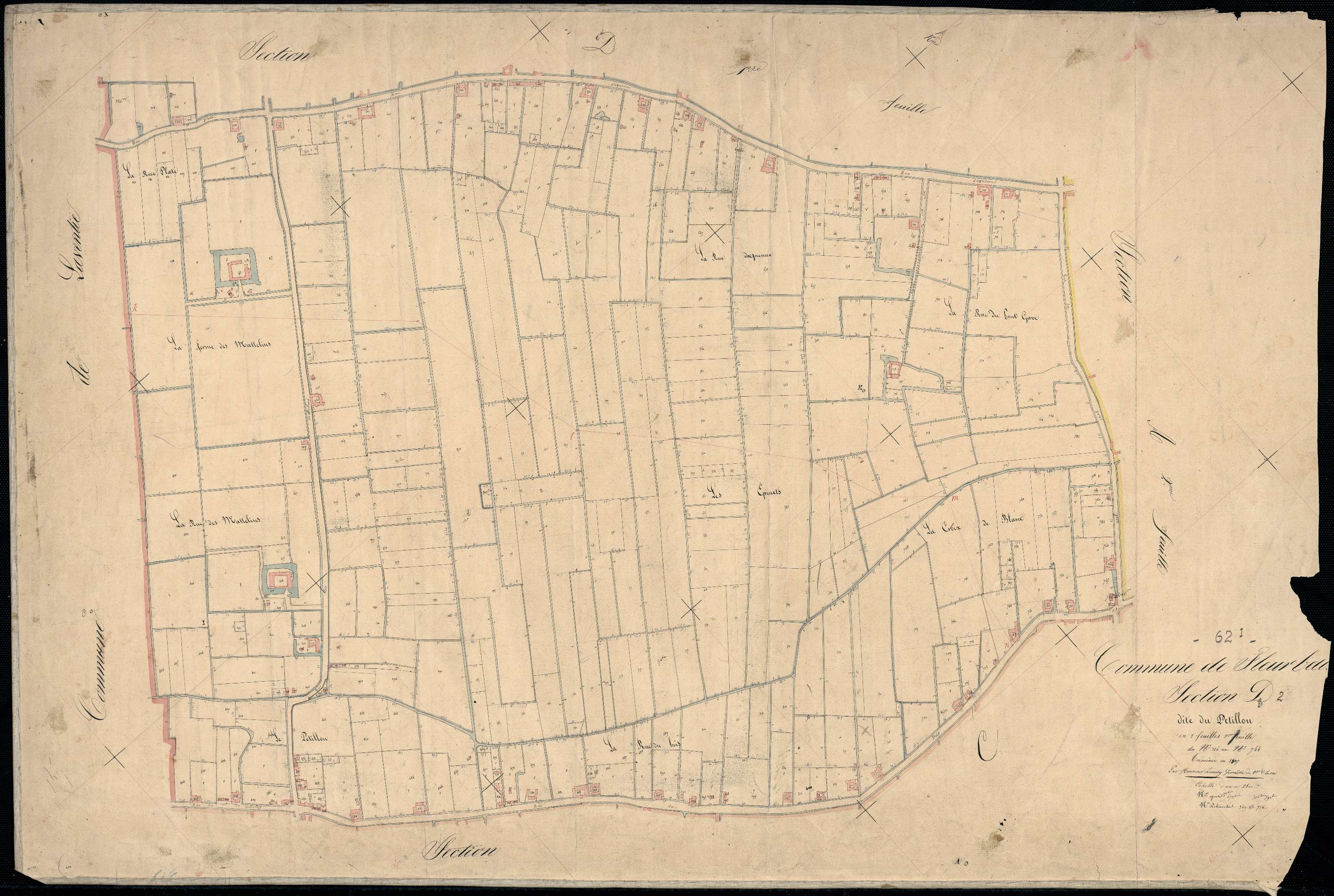 Fleurbaix - Section D, 2e feuille
