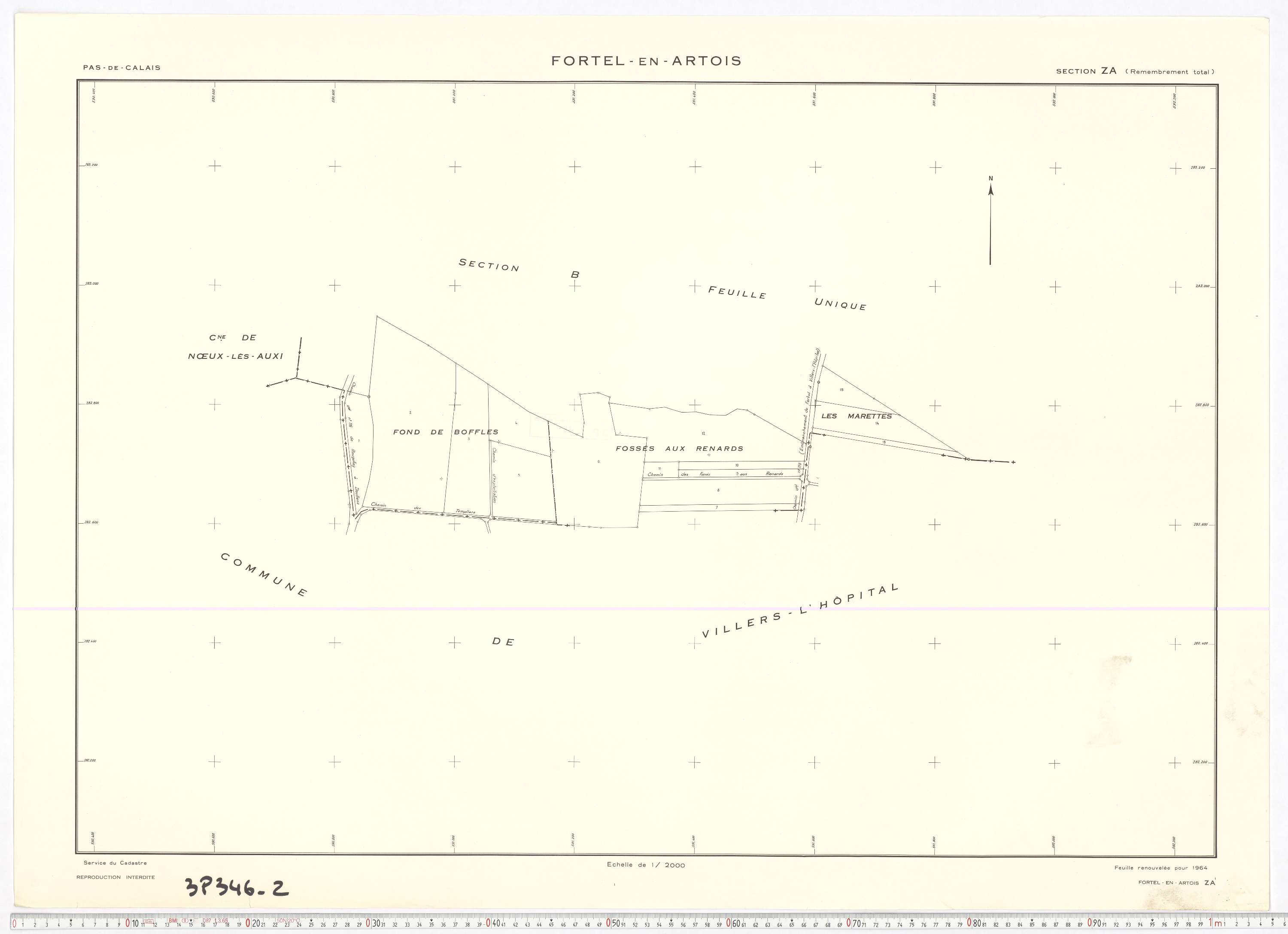 Fortel-en-Artois - Section ZA.