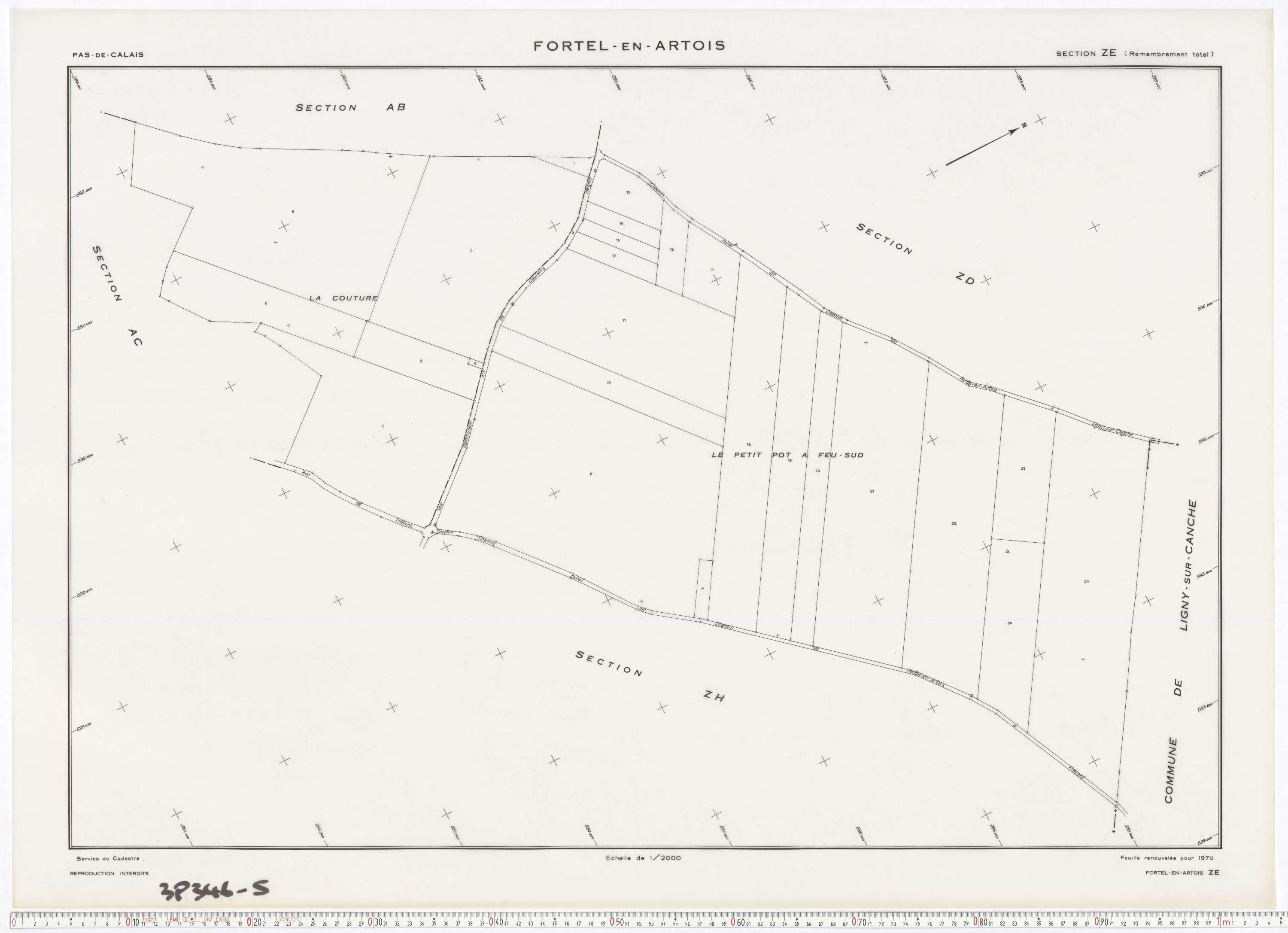 Fortel-en-Artois - Section ZE.
