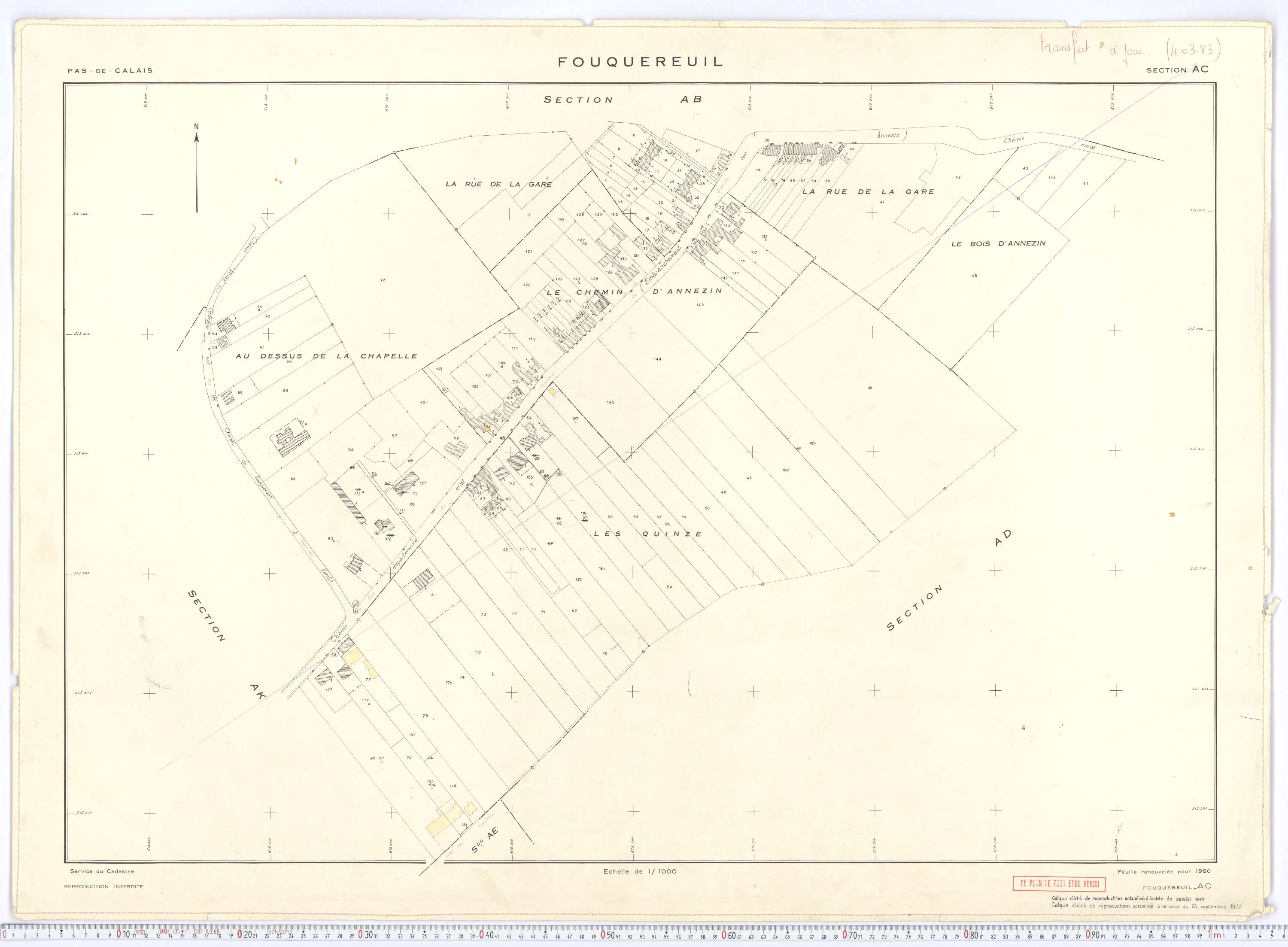Fouquereuil - Section AC.