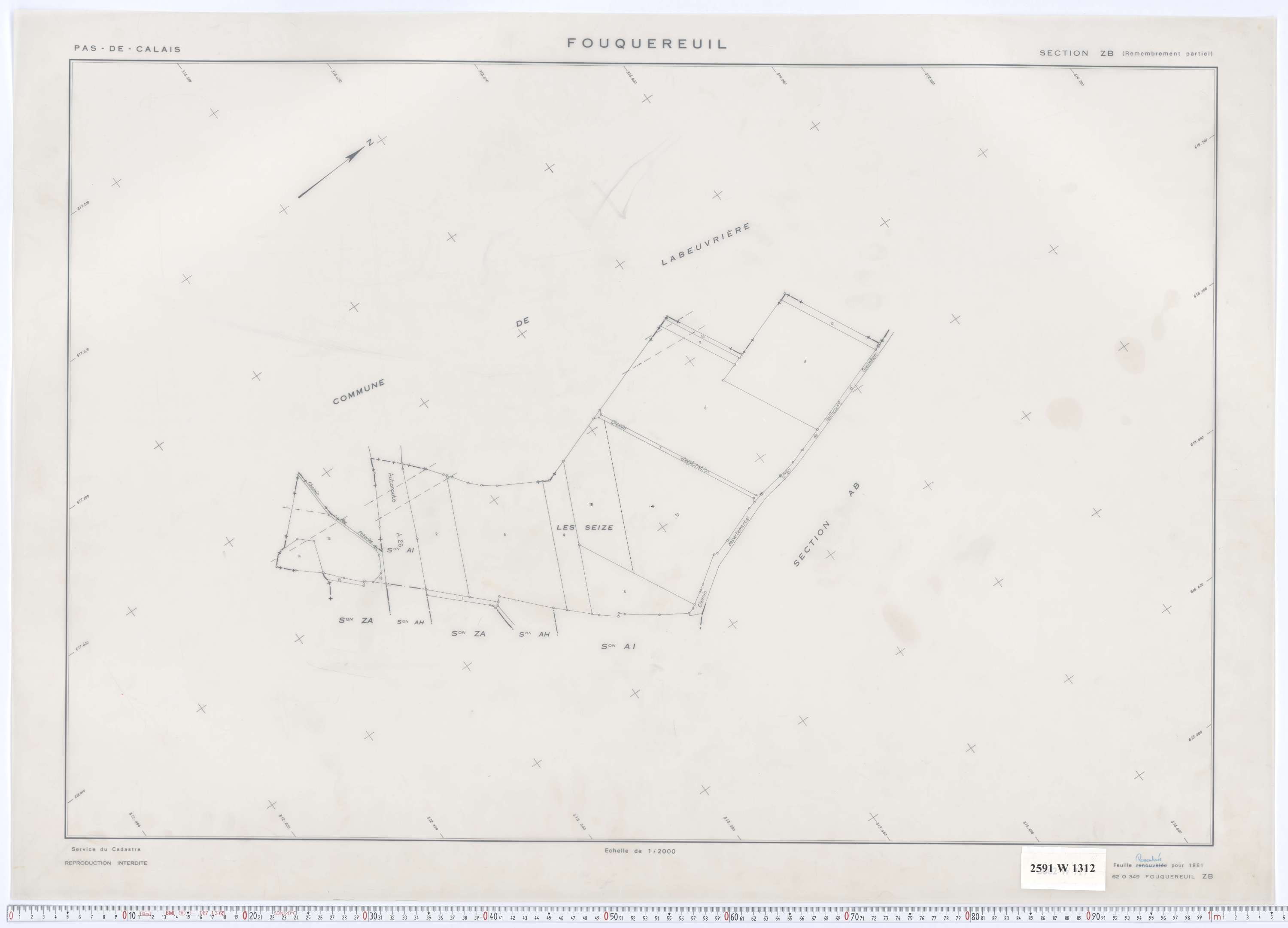 Fouquereuil - Section ZB.