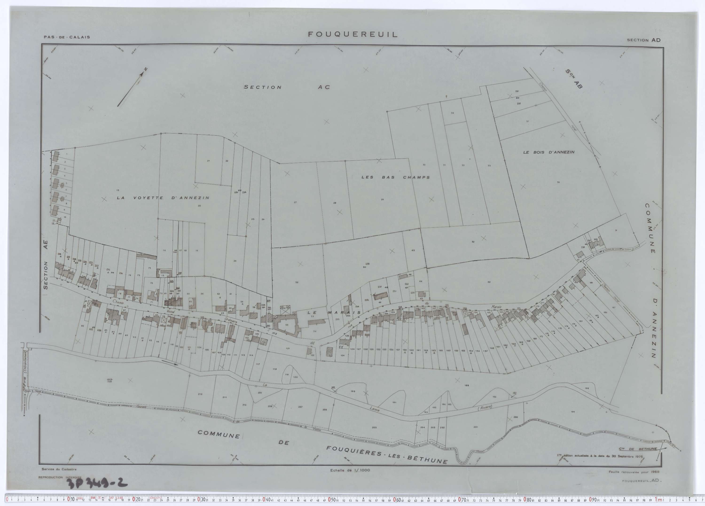 Fouquereuil - Section AD.