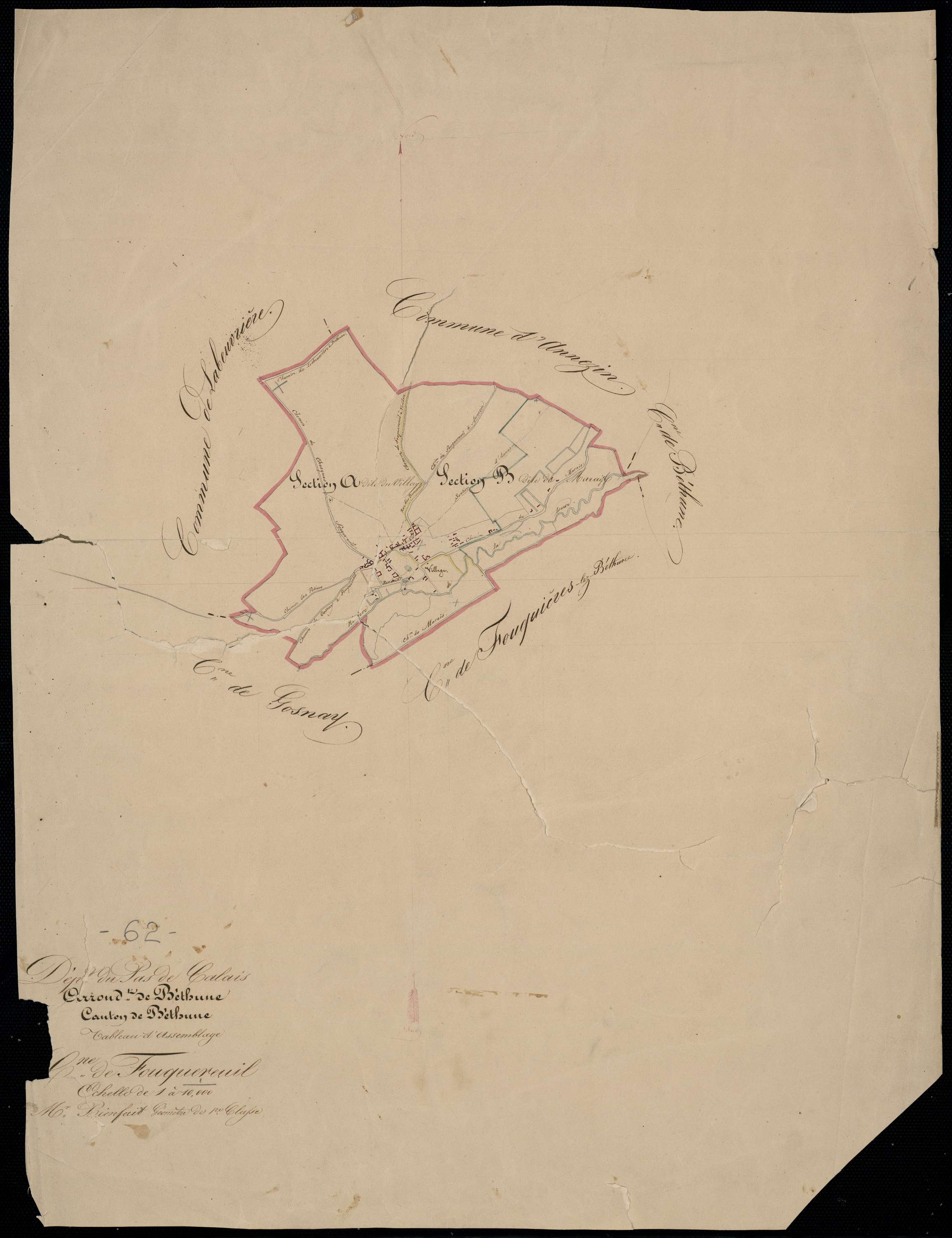 Fouquereuil - Tableau d'assemblage