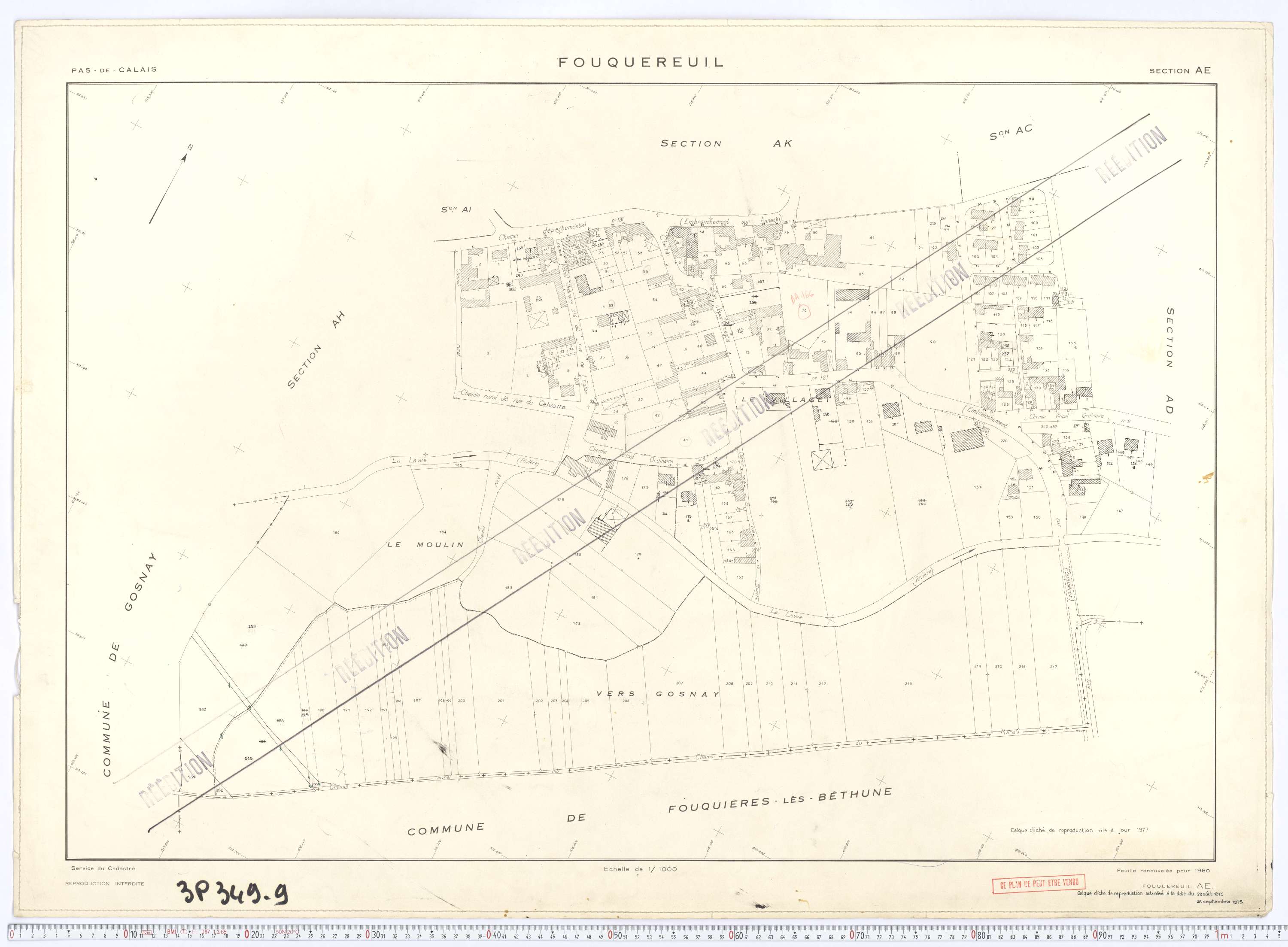 Fouquereuil - Section AE.