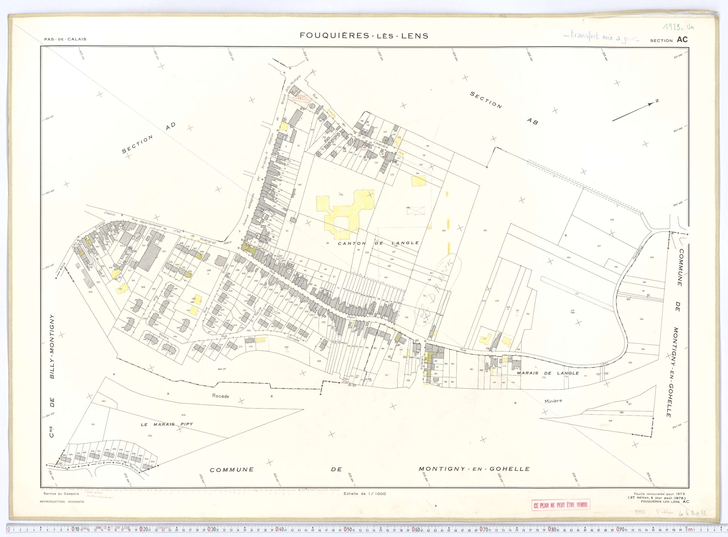 Fouquières-lès-Lens - Section AC.