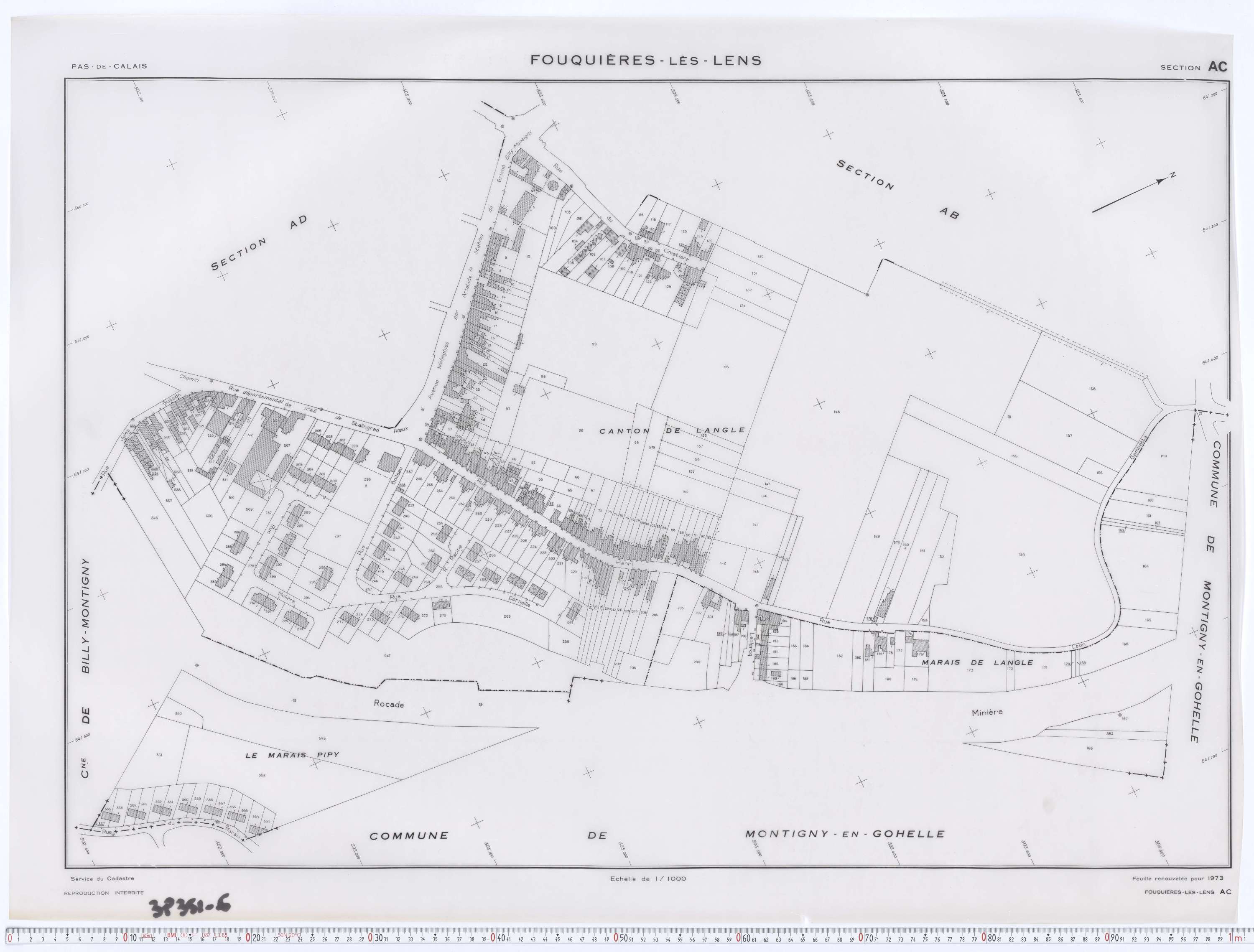 Fouquières-lès-Lens - Section AC.