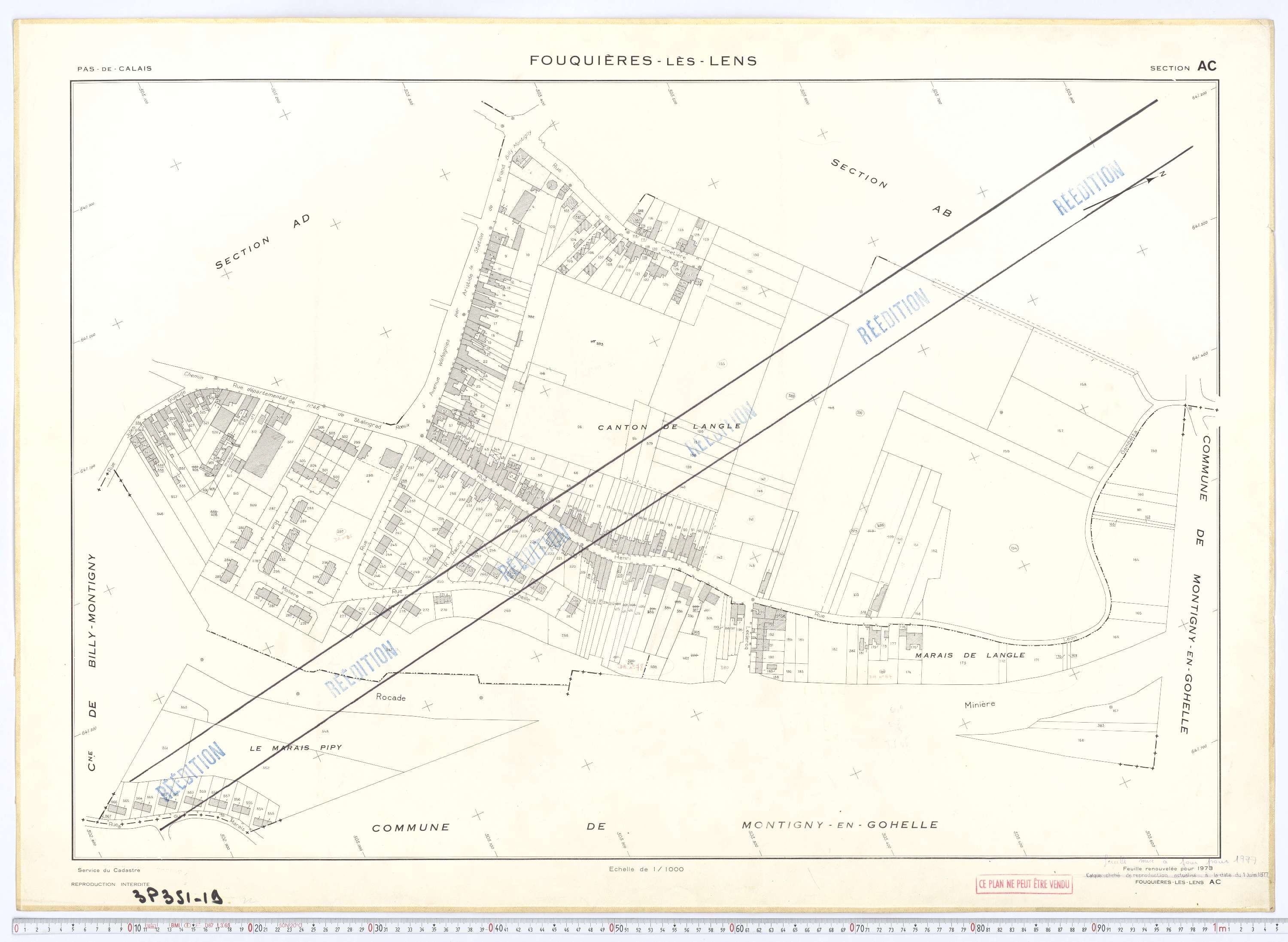 Fouquières-lès-Lens - Section AC.
