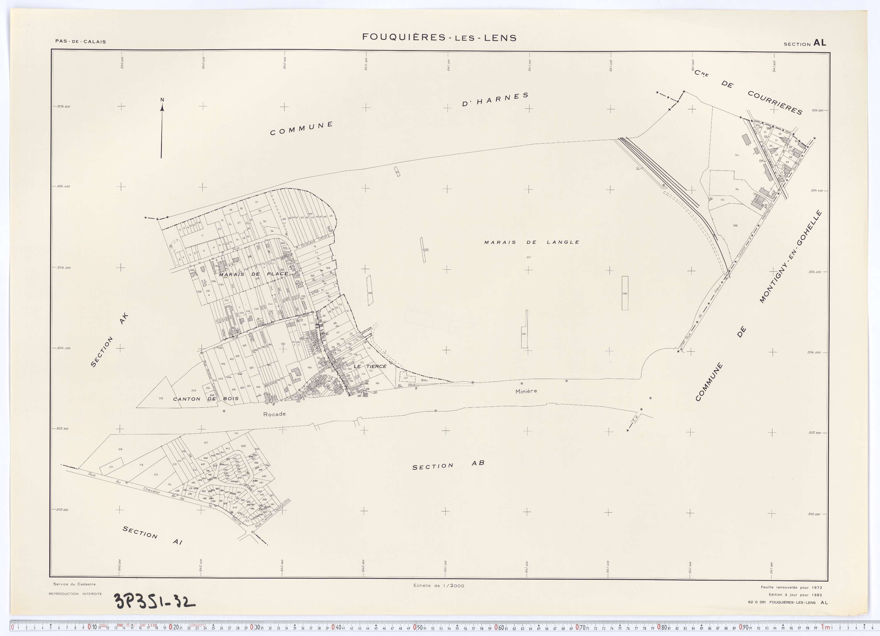 Fouquières-lès-Lens - Section AL.