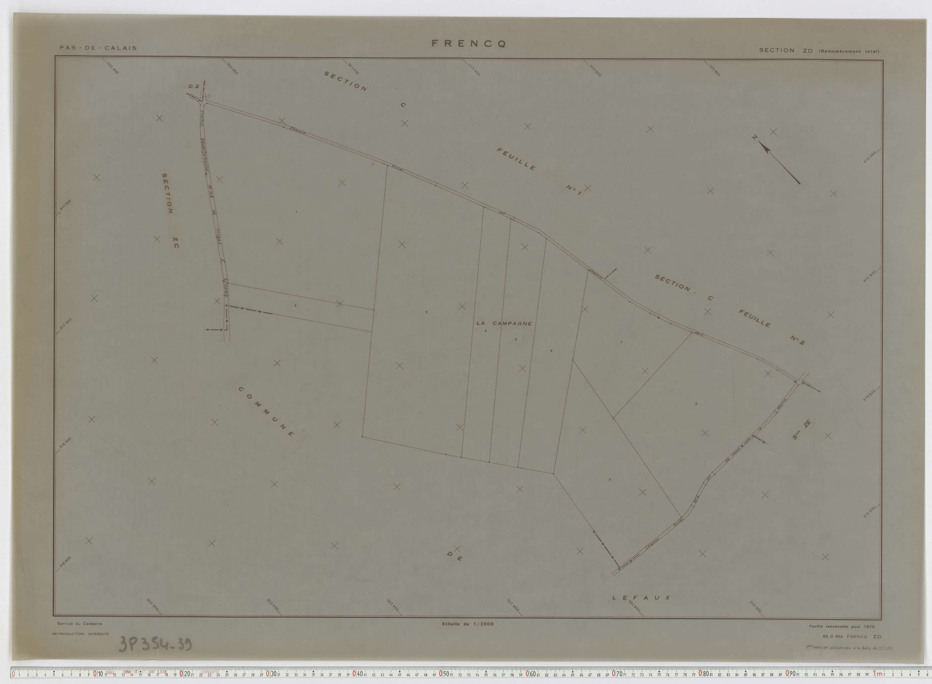 Frencq - Section ZD.