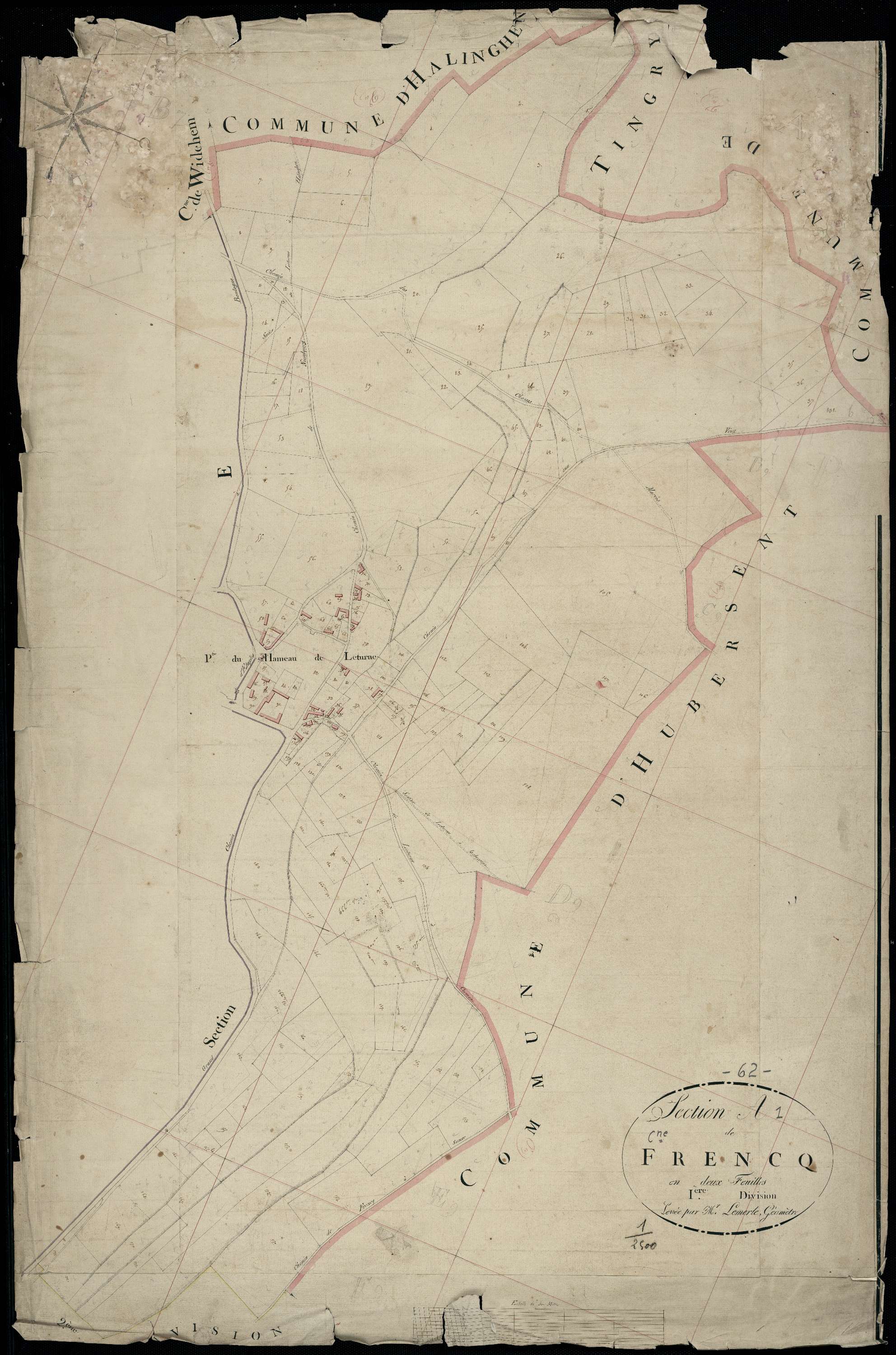 Frencq - Section A, 1re feuille