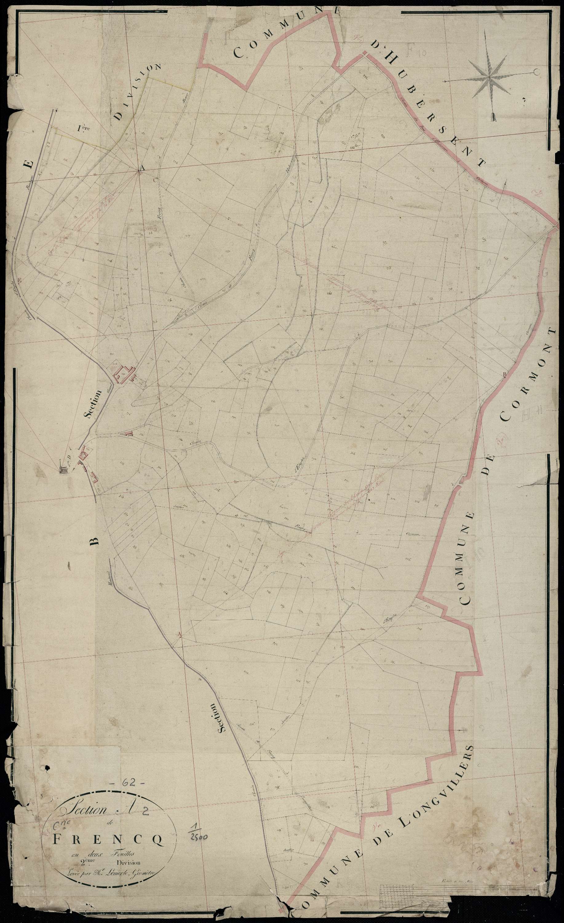Frencq - Section A, 2e feuille