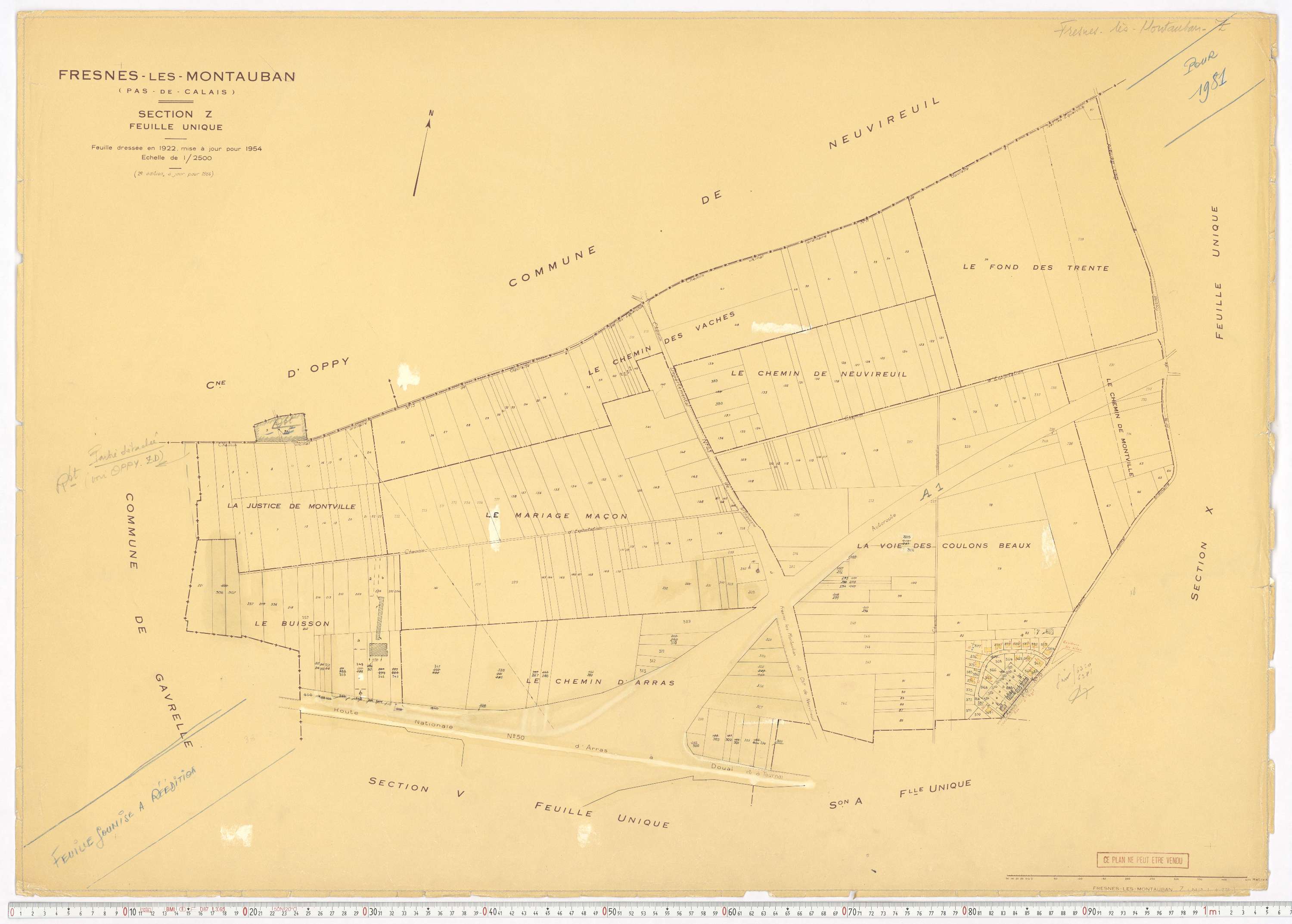 Fresnes-lès-Montauban - Section Z.