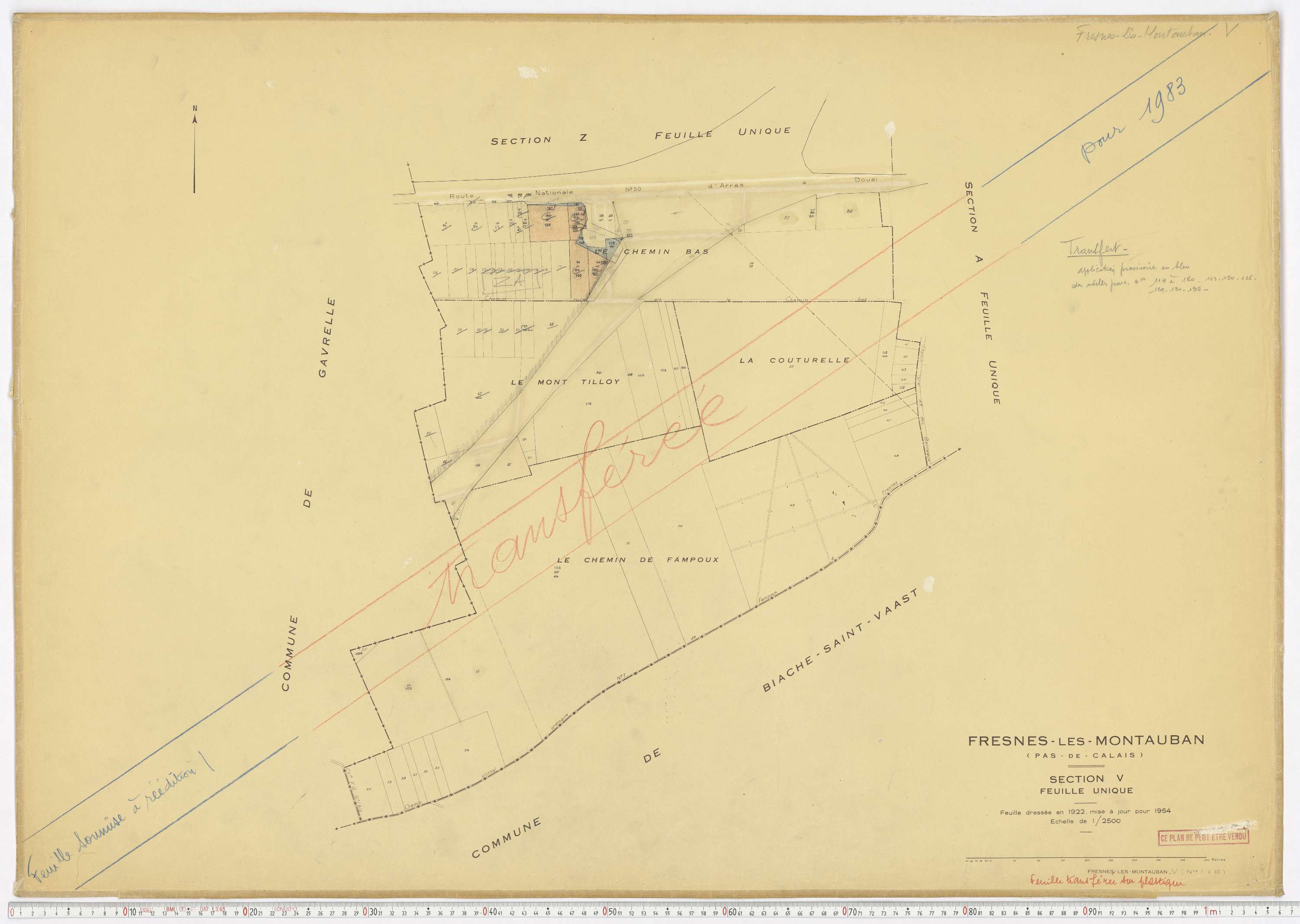 Fresnes-lès-Montauban - Section V.