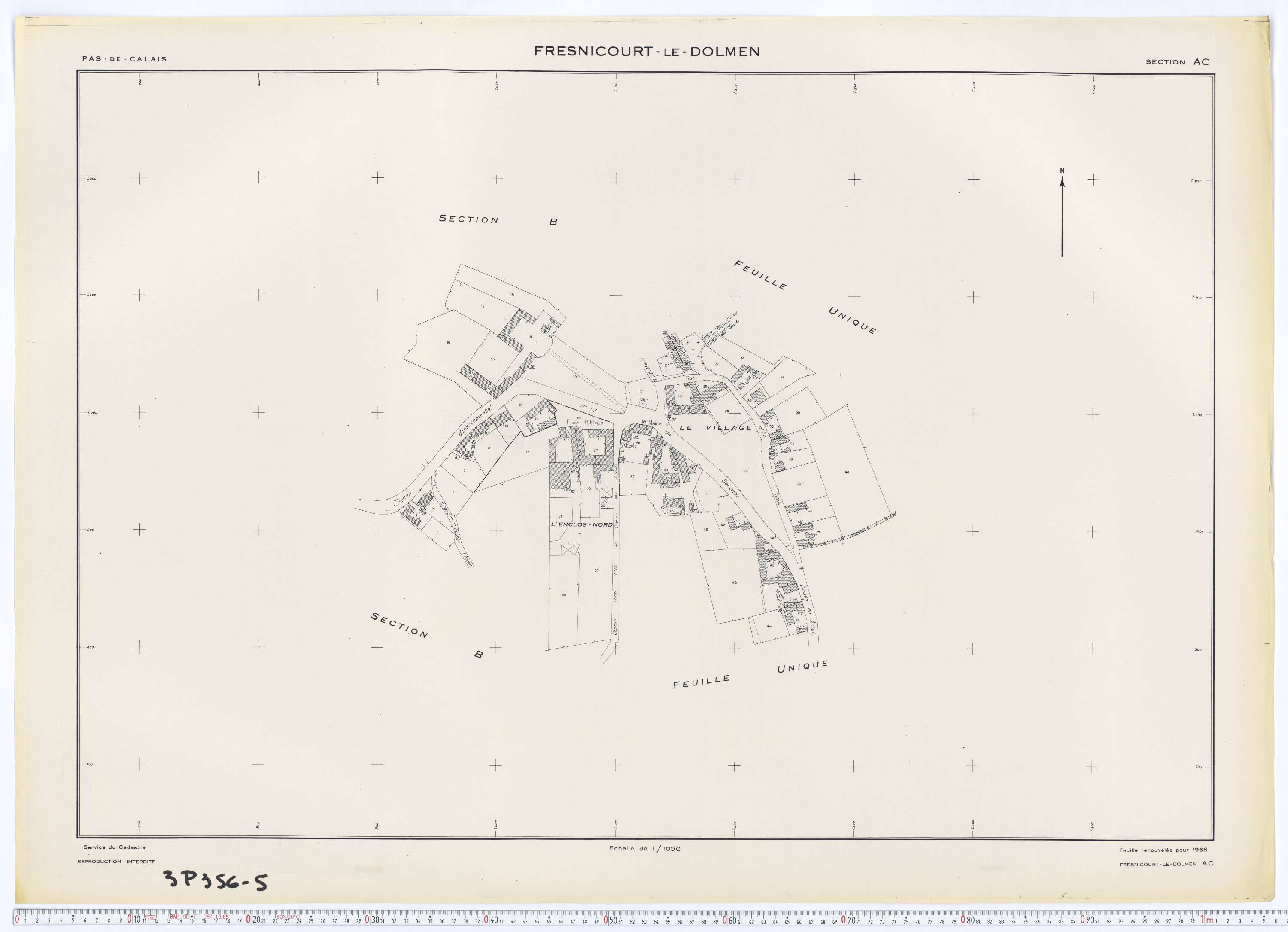 Fresnicourt-le-Dolmen - Section AC.