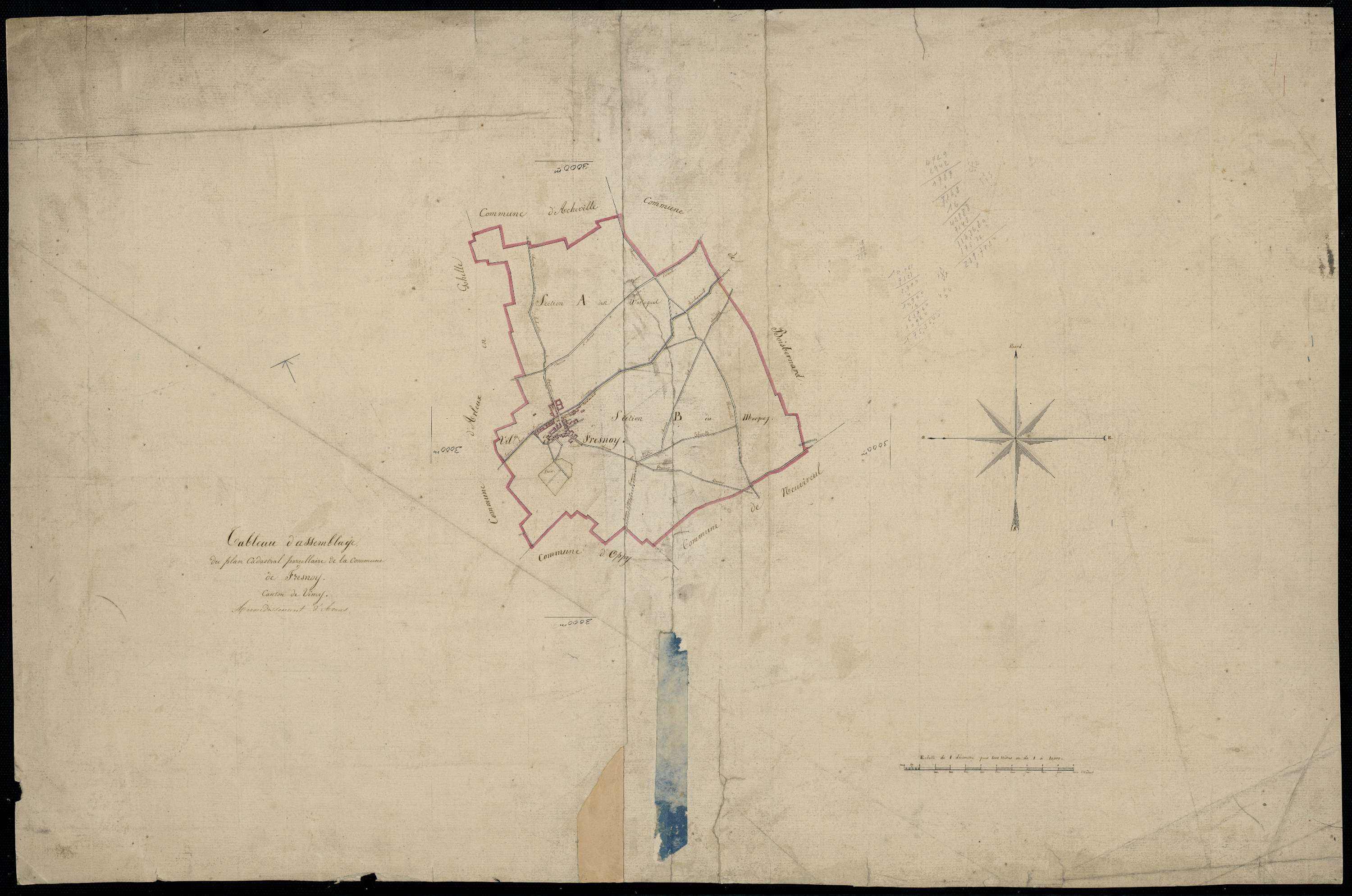 Fresnoy - Tableau d'assemblage
