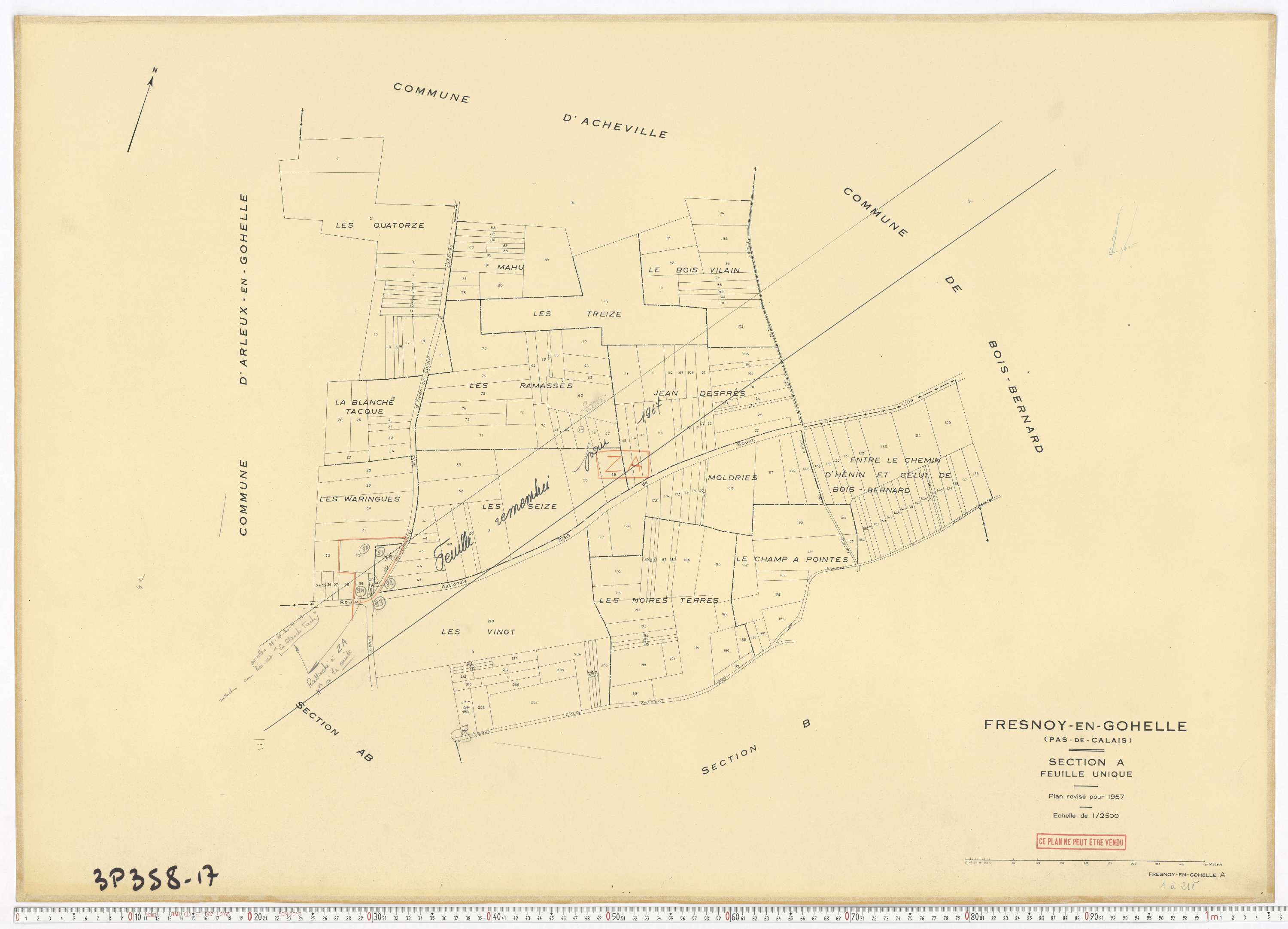 Fresnoy - Section A.