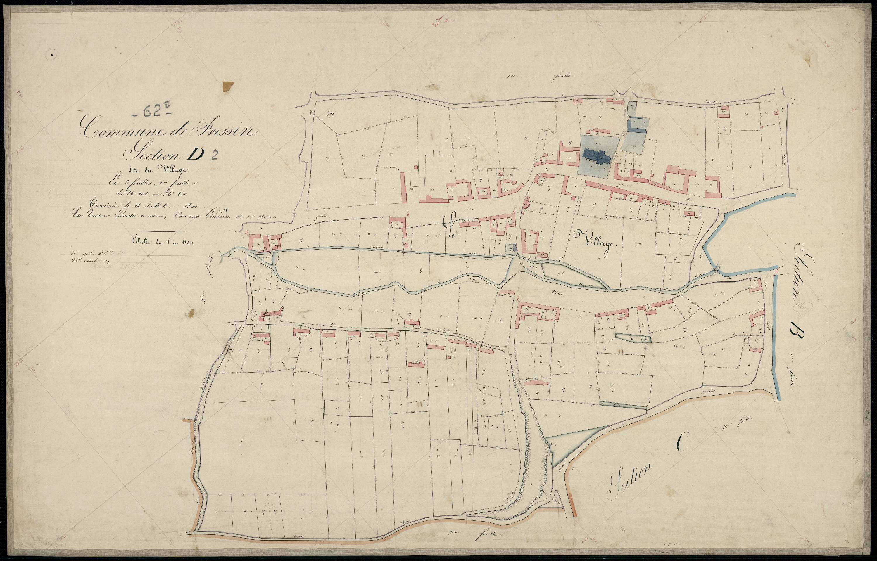 Fressin - Section D, 2e feuille