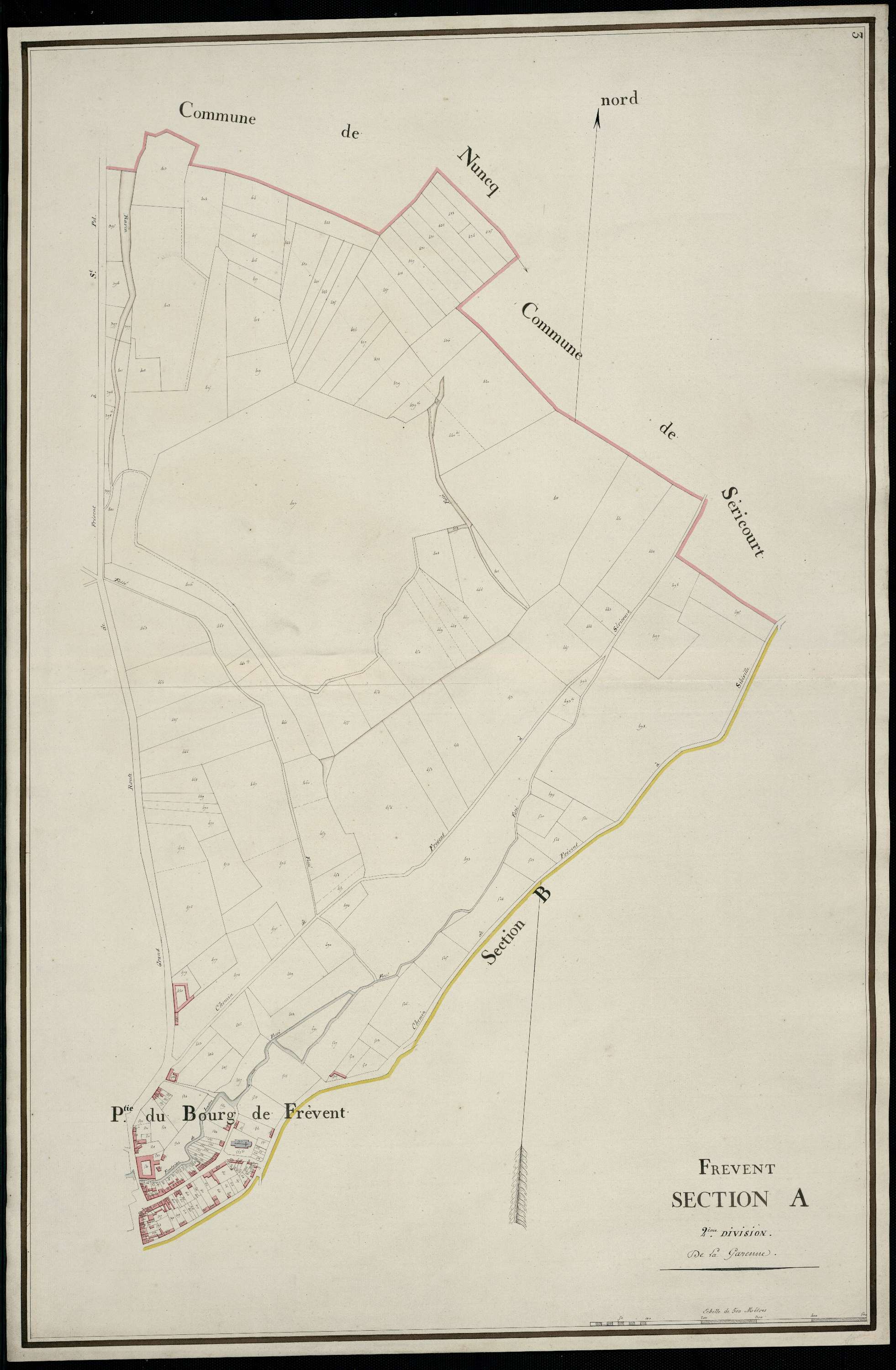 Frévent - Section A, 2e feuille